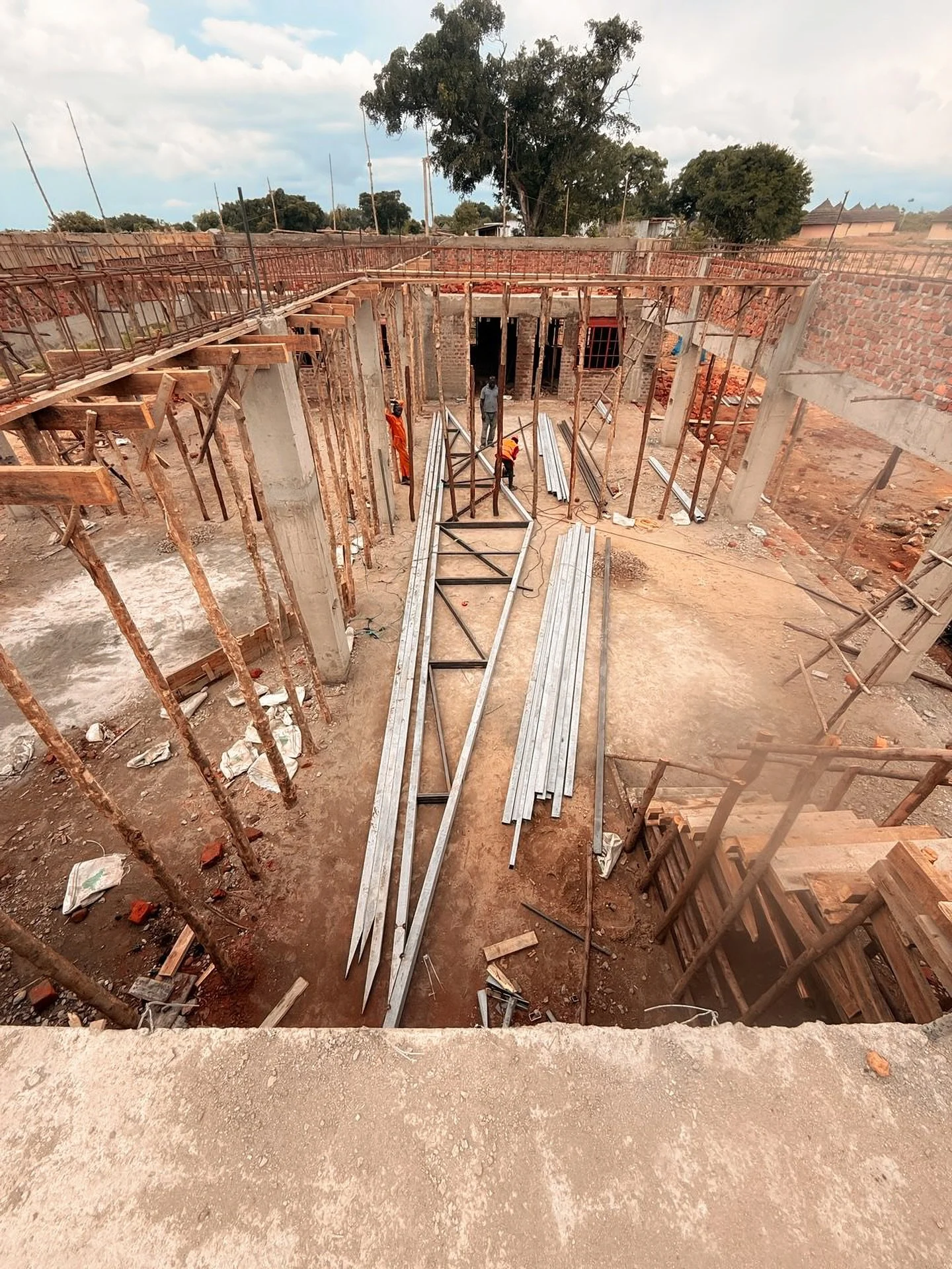To think that just 6 months ago, this Vocational School was still a dream… Thank you to everyone who has continued to pray for this immense project. God is going to do incredible things through these walls.
