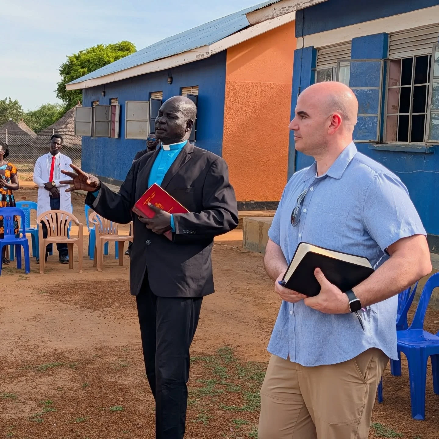 Last week we had the joy of hosting our Cornerstone Church family all the way from Oregon!

Dan, the new lead pastor, and his wife Angela, a nurse, were an incredible support. Angela taught hygiene and ringworm care through engaging, hands-on demonst