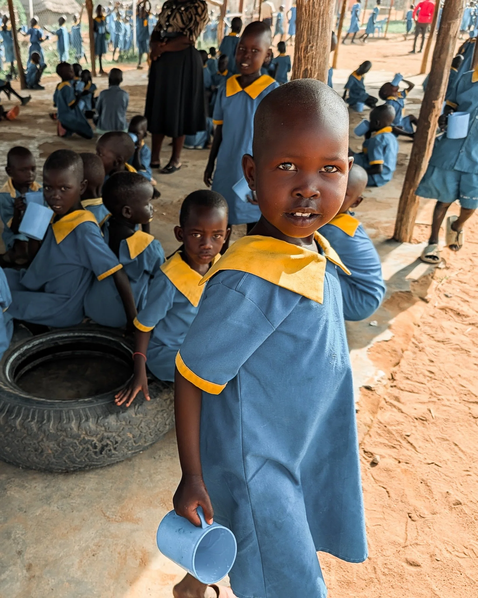 The PEACE meals program keeps kids fed so they can focus on what matters &mdash; learning, growing, and just being kids.

Every morning starts with porridge, every afternoon with a healthy lunch. For many children, these are the most reliable meals o