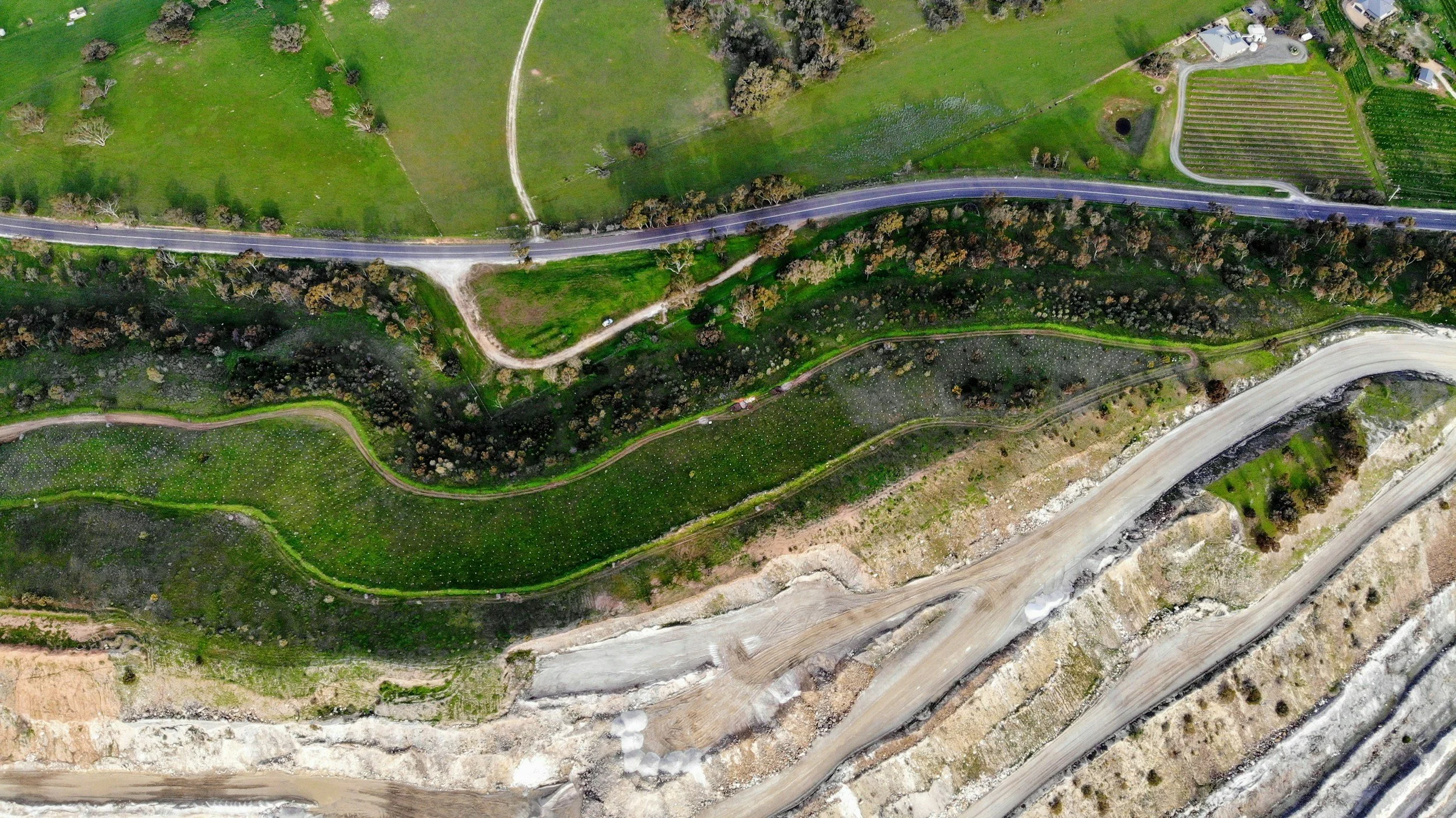 Drainage plan design for a residential property in DFW Texas