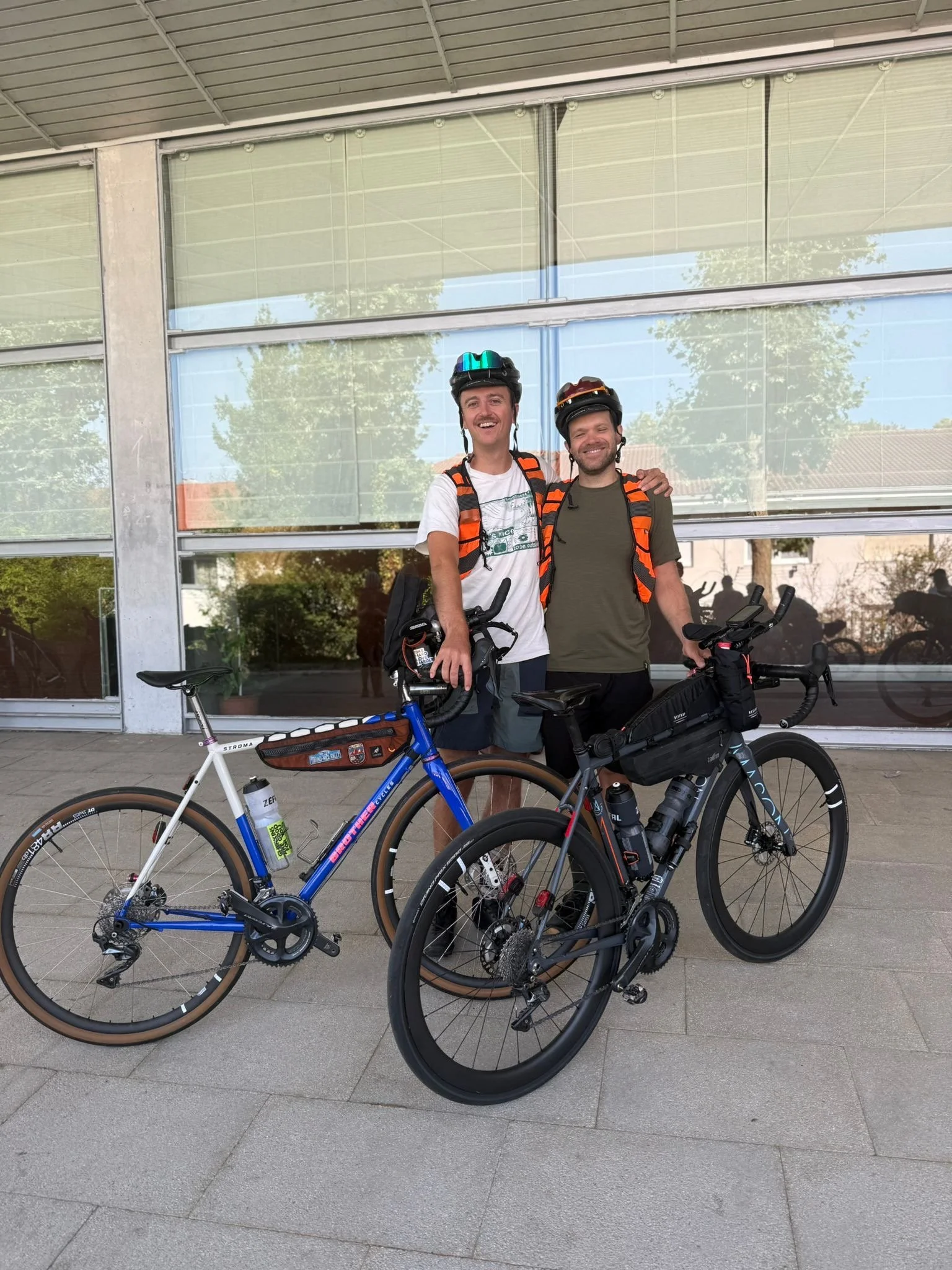 Nervous energy at race registration for TCR 11.