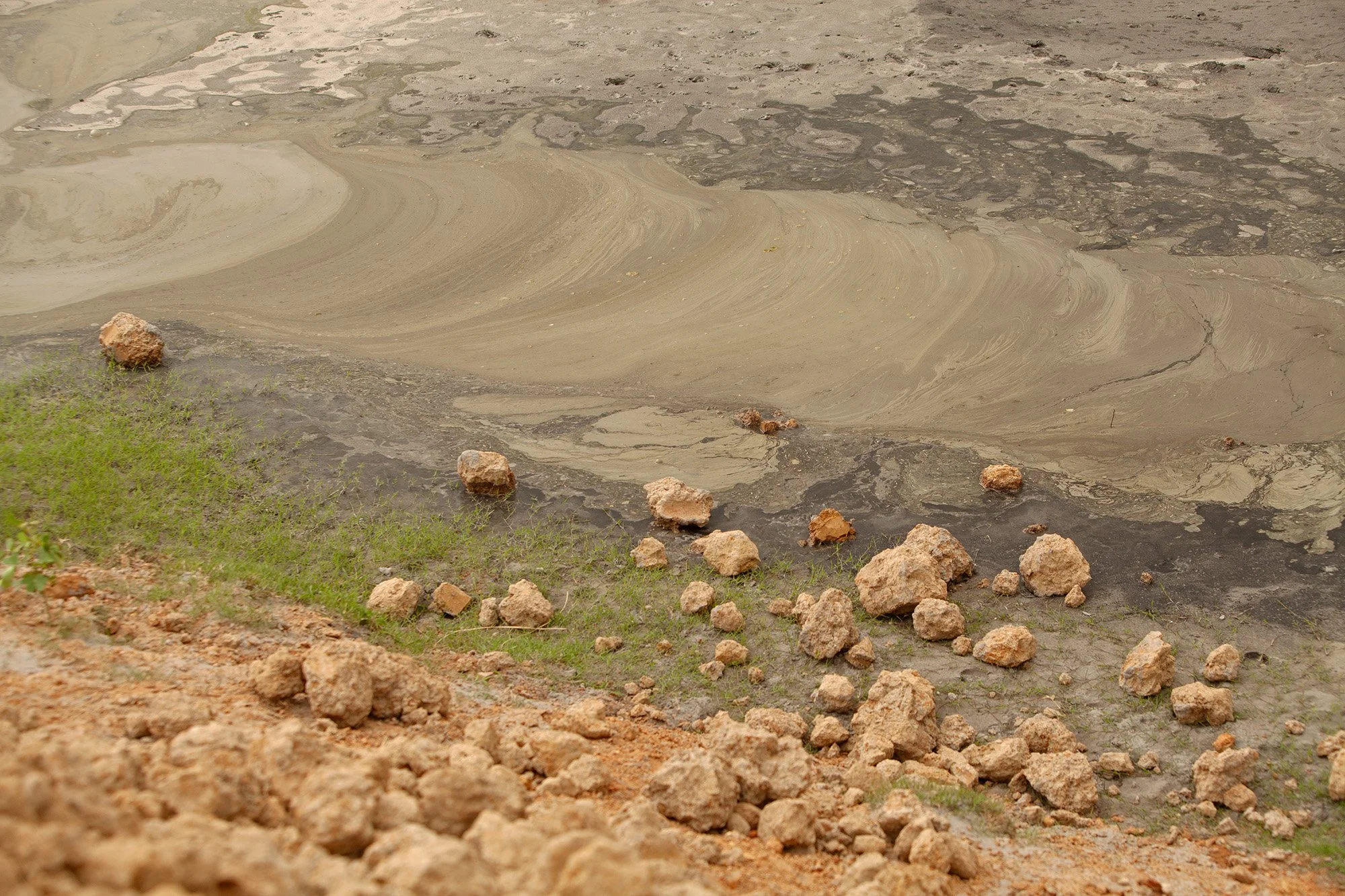 Fly Ash Pond I, Chattisgarh, 2016, Archival Inkjet print, 32 x 48 in