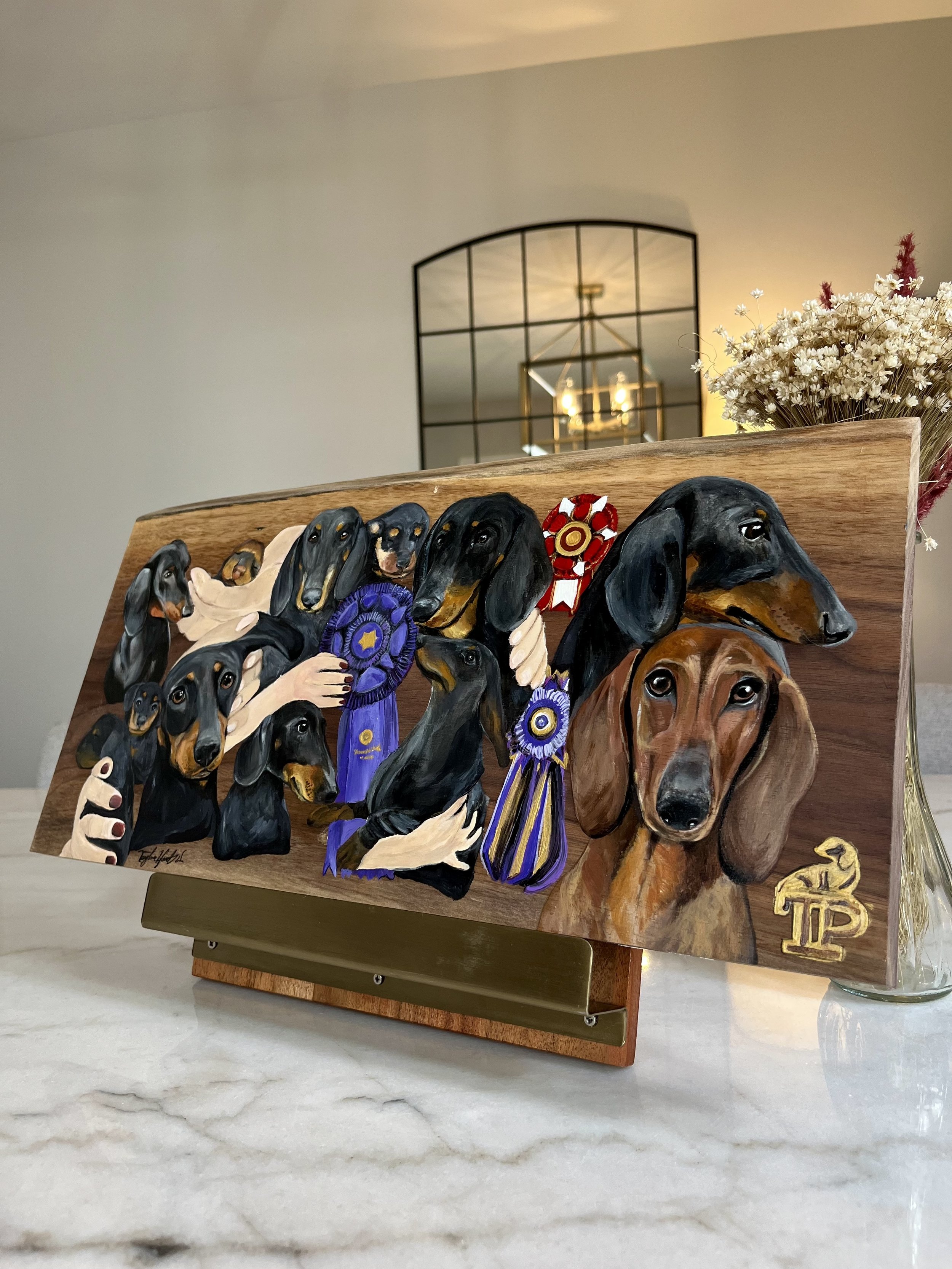 Natural Wood Painting