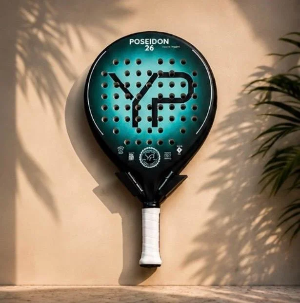 YP Padel Poseidon - Black/Turquoise