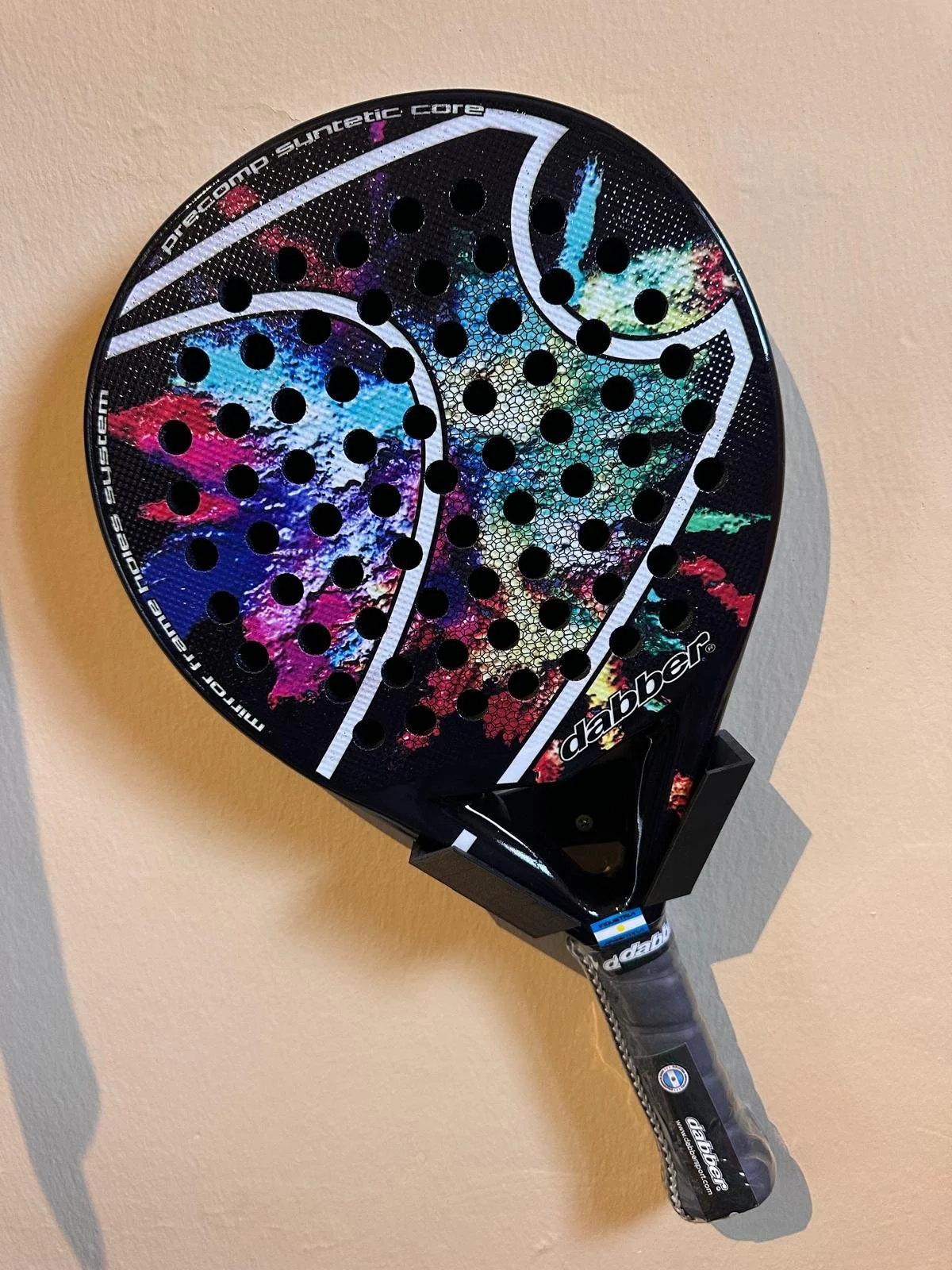 Racket Dabber Rober 8 Black - Multicolor