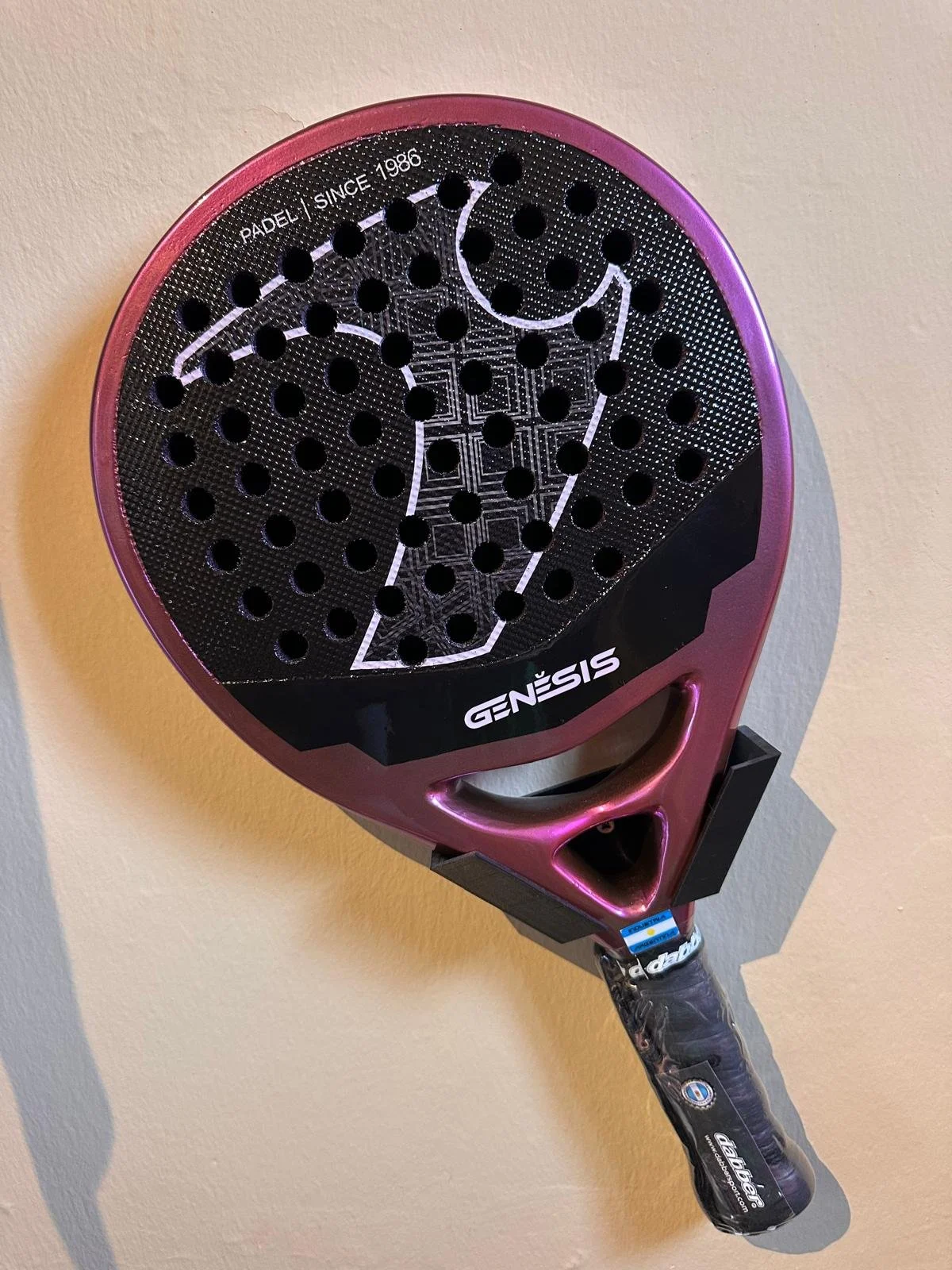 Racket Dabber Genesis Metallic Purple