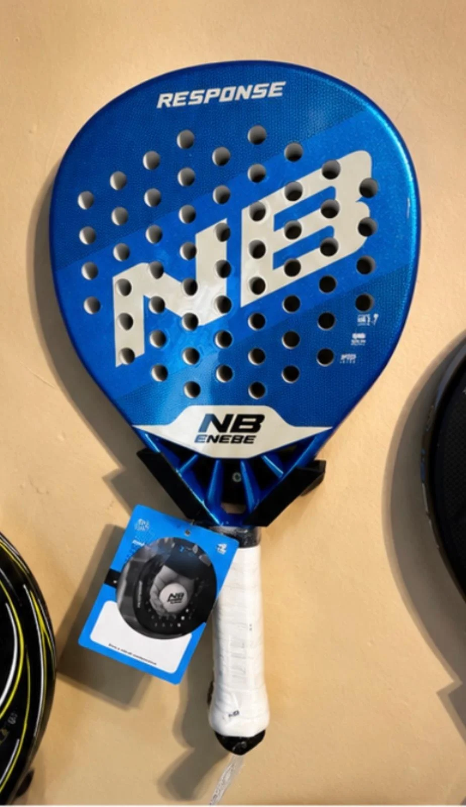 Racket NB Metallic Blue-White