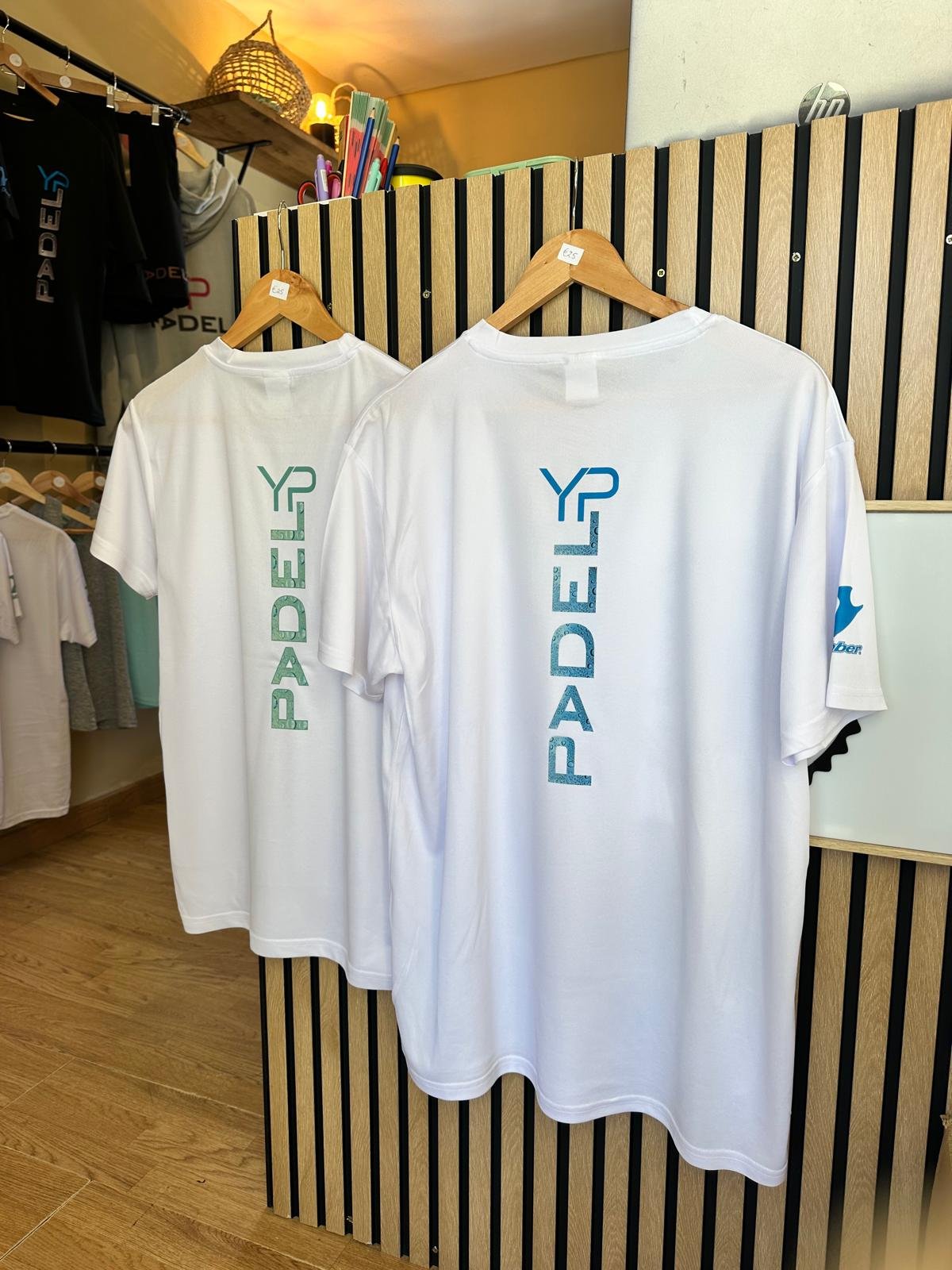 YP Padel Tshirt - White Winter 25