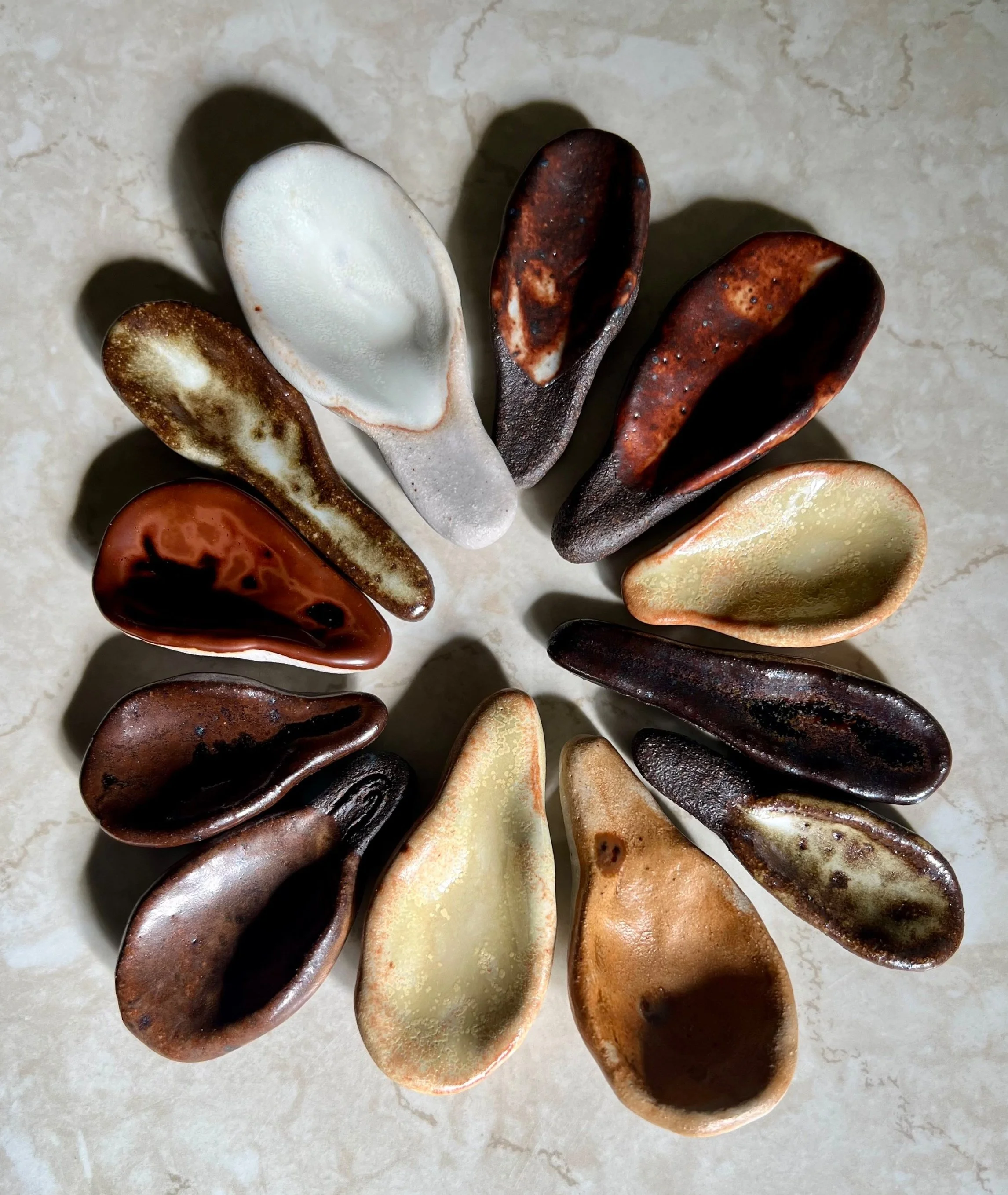 A study on holding | various clay bodies, glazes, kilns, 2024 ~ ongoing