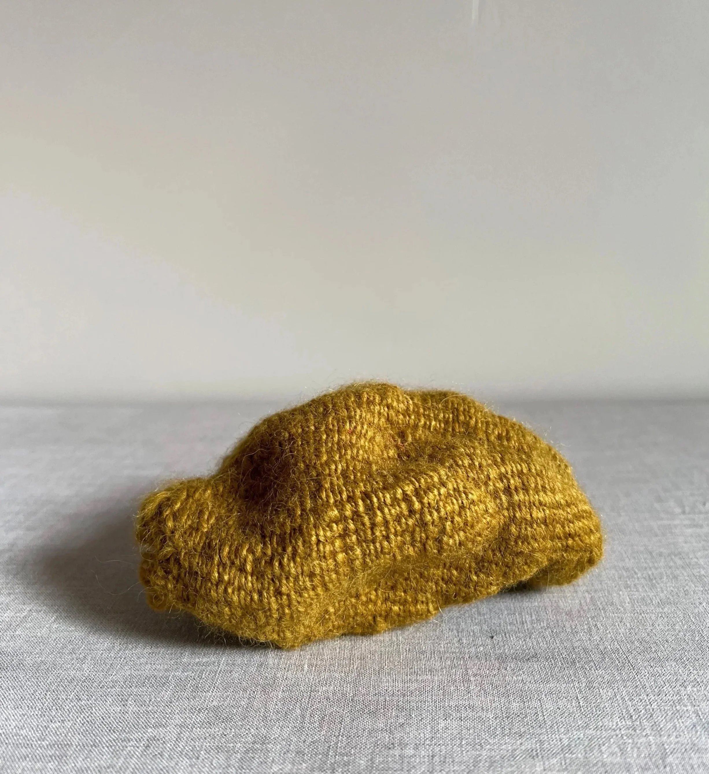 New Light, handmade alpaca wool cordage (3.25 in H x 4.5 in W x 6.5 in D), (No. 3), 2025