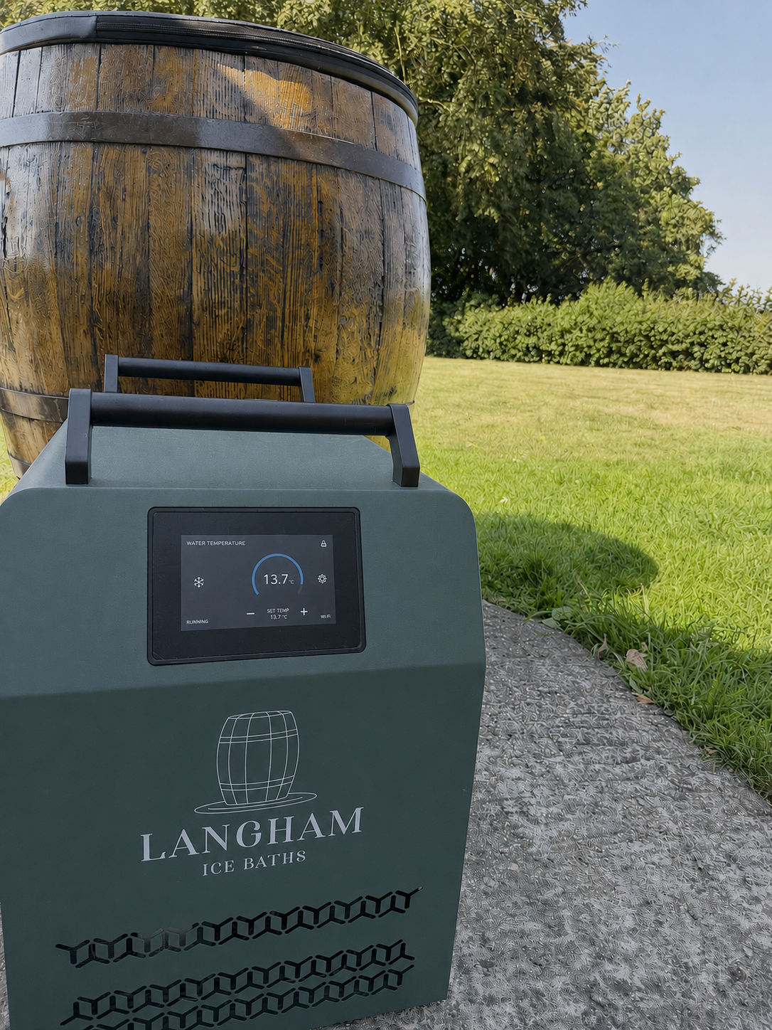 Langham Ice Bath and New Chiller / Heater Unit