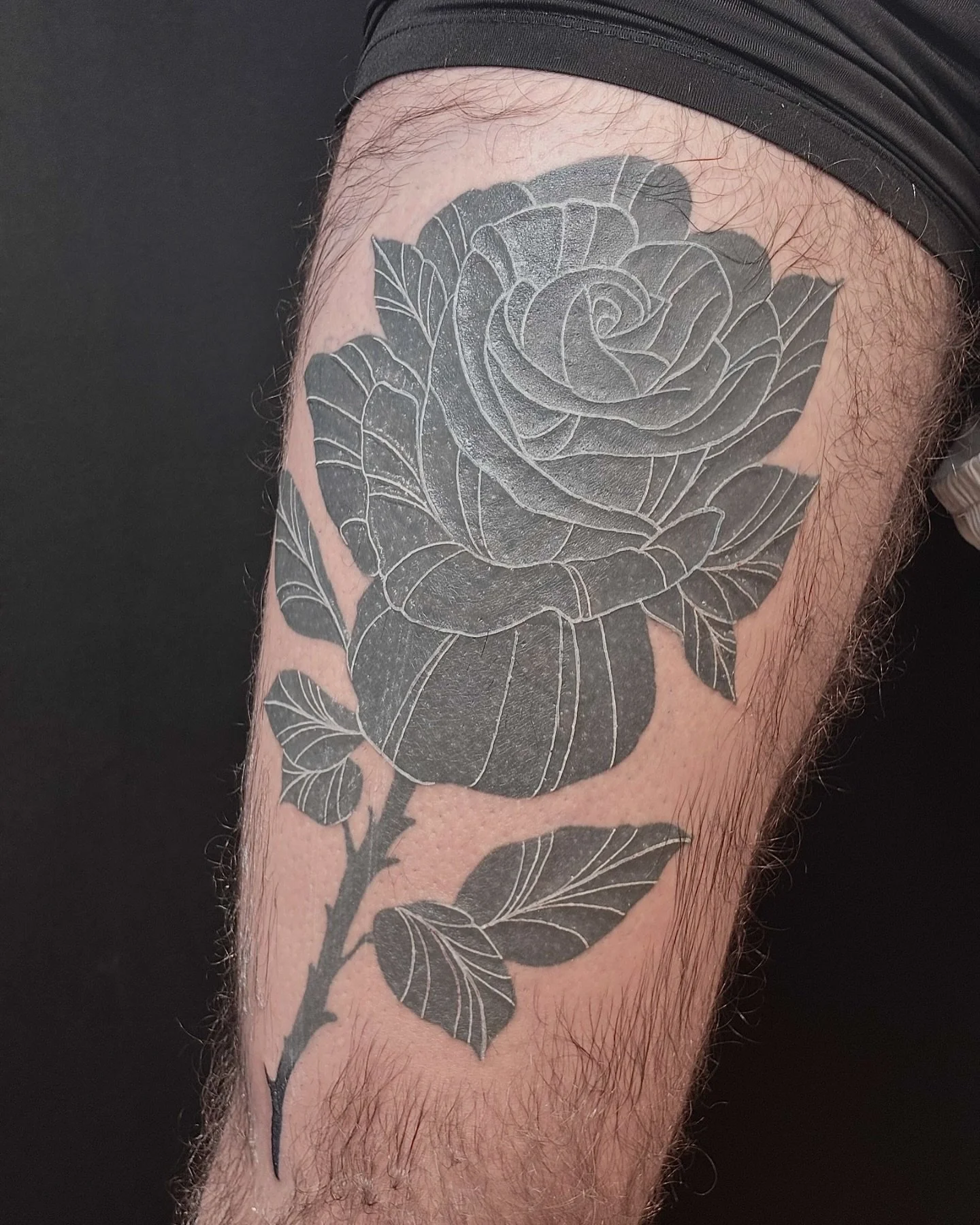 Projet tr&egrave;s diff&eacute;rent de mon habitude 🥀

#tattoo #inked #tattooed #tattooartist #tattoodesign #portrait #portraittattoo #quebectattooshops #quebectattoo #eikon #eikontattoo #flashtattoo #flash #tattooidea #tinytattoo #blackminimaltatto