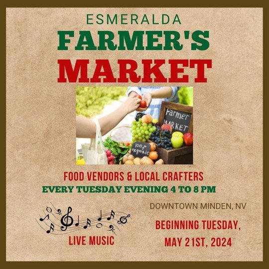 During Minden Farmers Market Cottonwood Creek Gift Shop