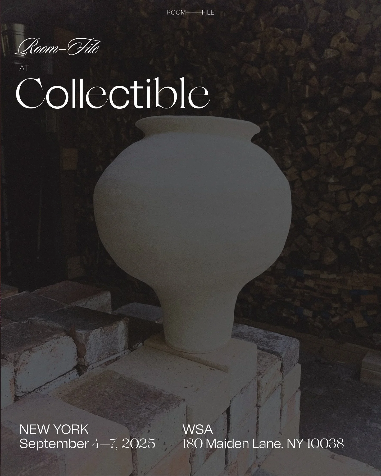 Hello! A few announcements to share that I&rsquo;ll be participating in a group show with @room_file, curated by @jrah, and in great company at Collectible NYC this week (Sept 4 - Sept 7).

Finally showing the start of a turning point for my personal