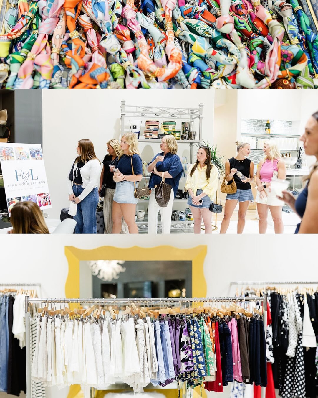 We had the best time meeting y&rsquo;all at @ckandcompany! Great people, great conversations, great food, drinks and of course great rush clothes shopping! 🛍️ If everything wrapped up before you reached us for your individual questions you&rsquo;re 