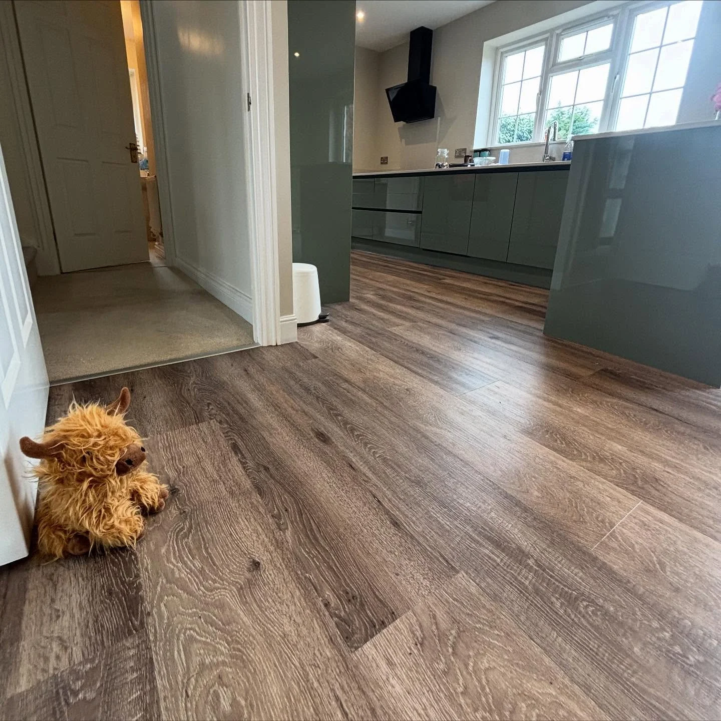 Karndean Van Gogh fitted in the beautiful kitchen extension 🫡