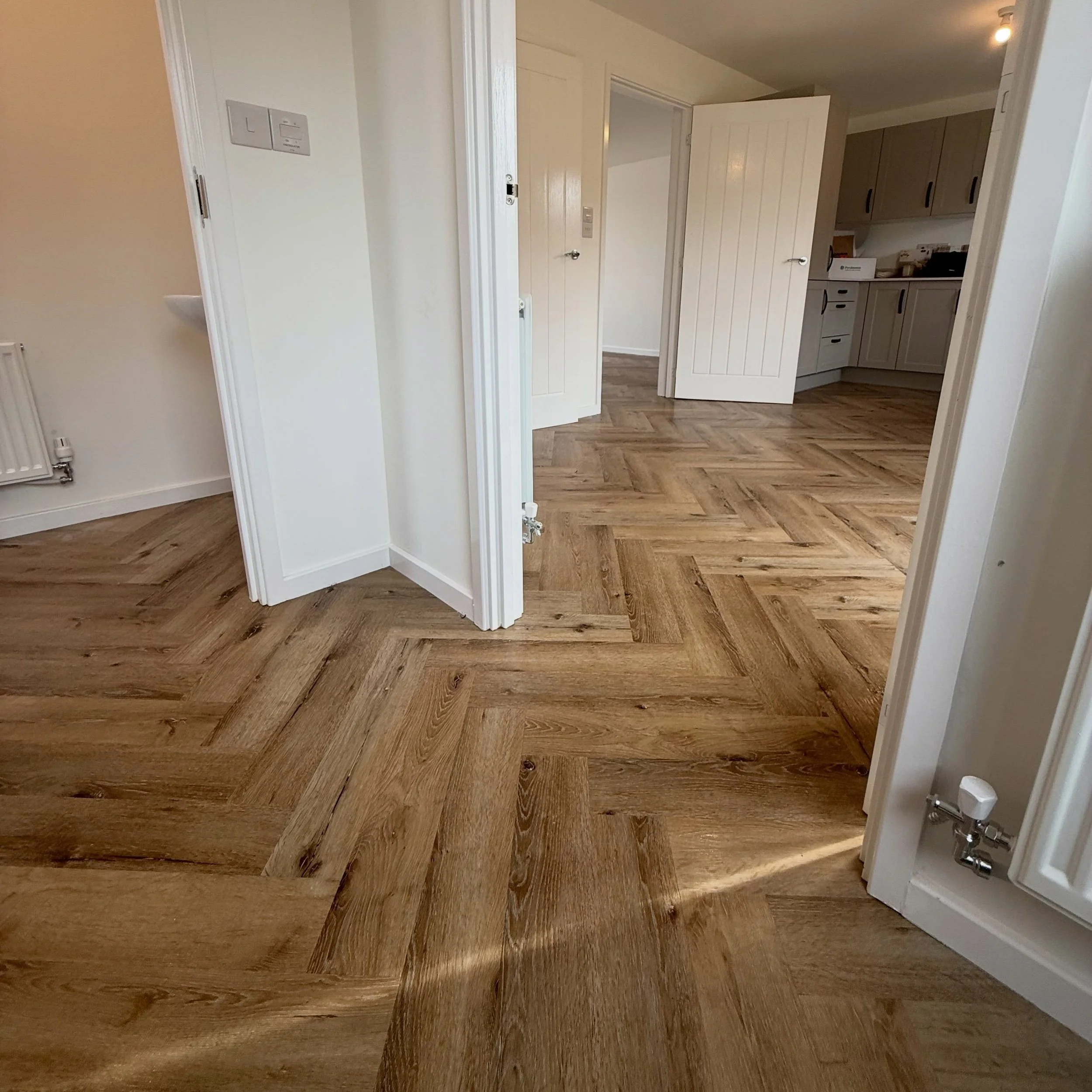 Nordica woodland fir installed to this new build ground floor 🪵