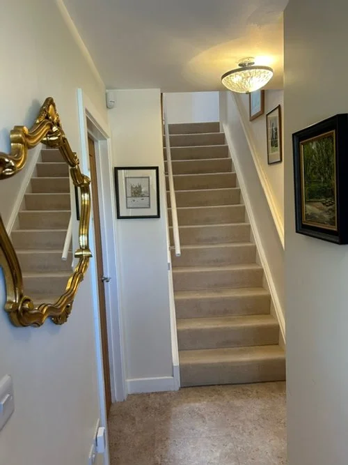 Image of hallway and stairs.