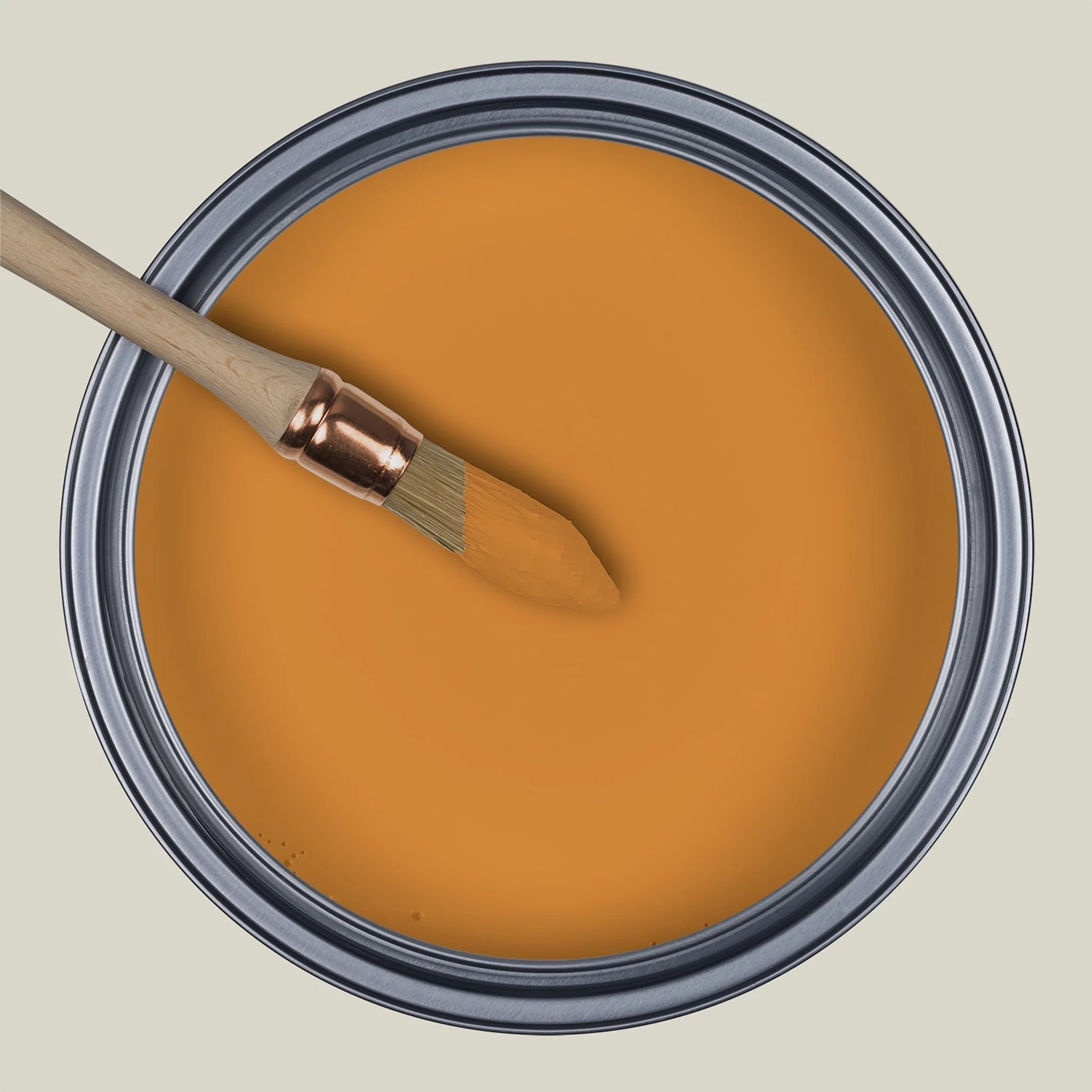 Palette de peinture tons bruns