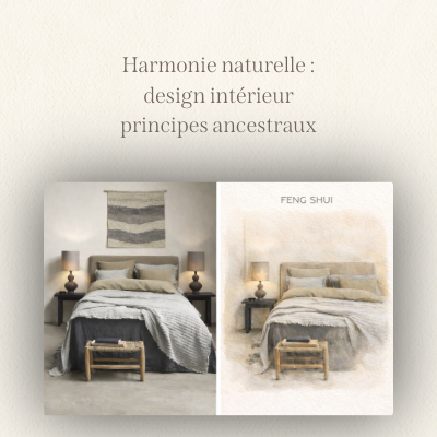 Design intérieur Feng Shui – harmonie naturelle et principes ancestraux