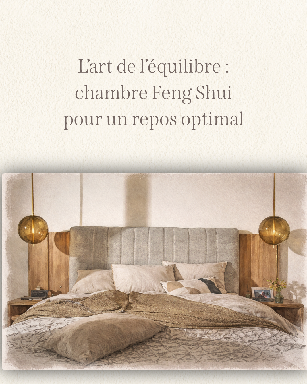 Chambre Feng Shui – repos optimal et harmonie intérieure