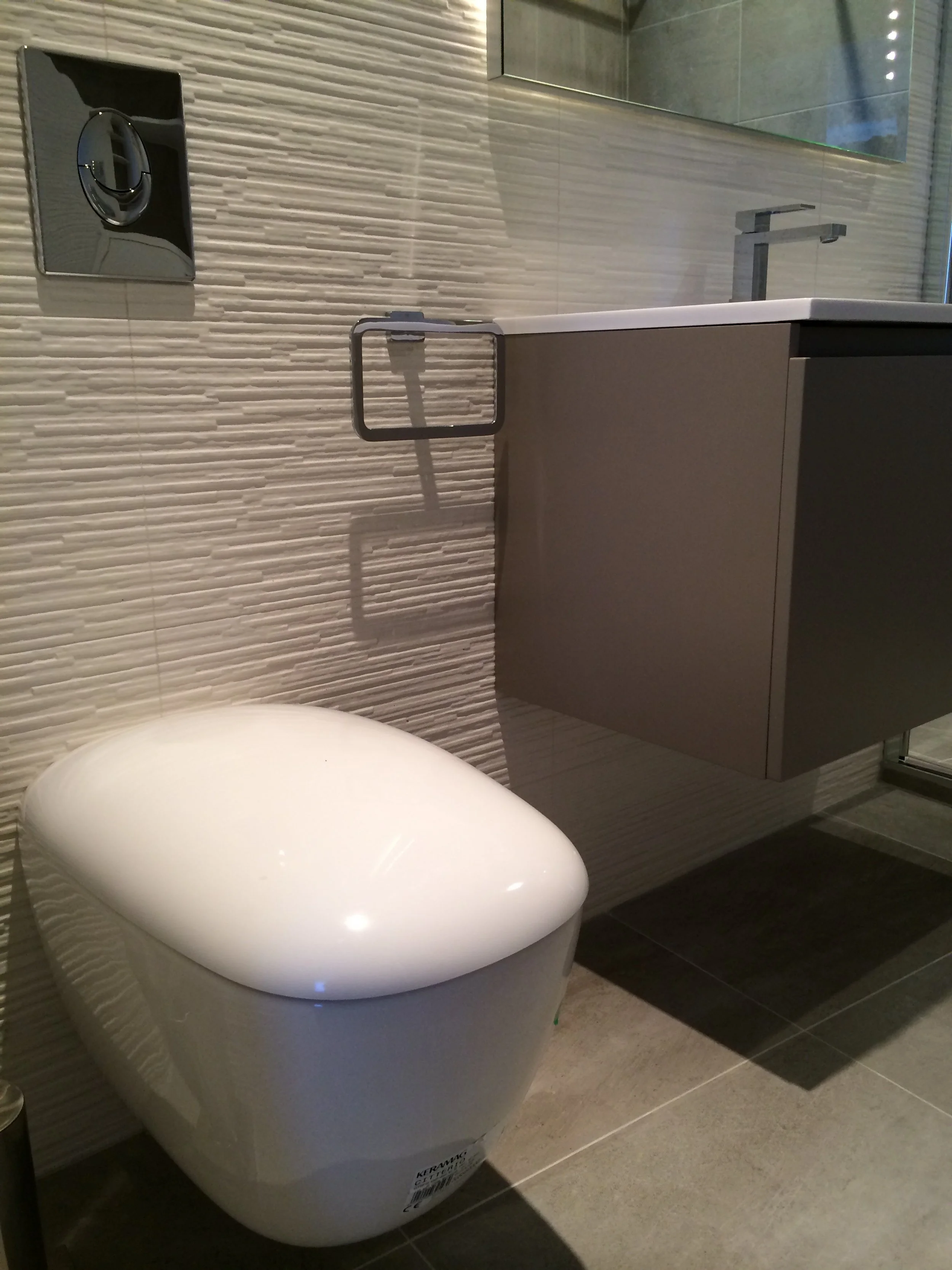 Salle de bain rénovée