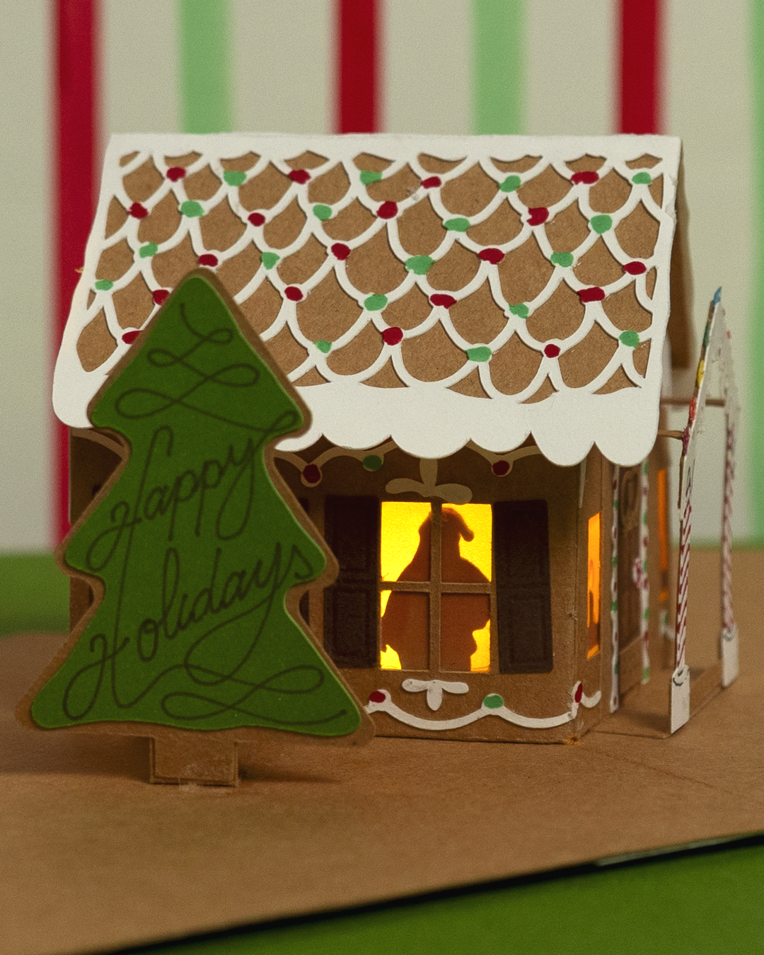 Gingerbread Holiday Card