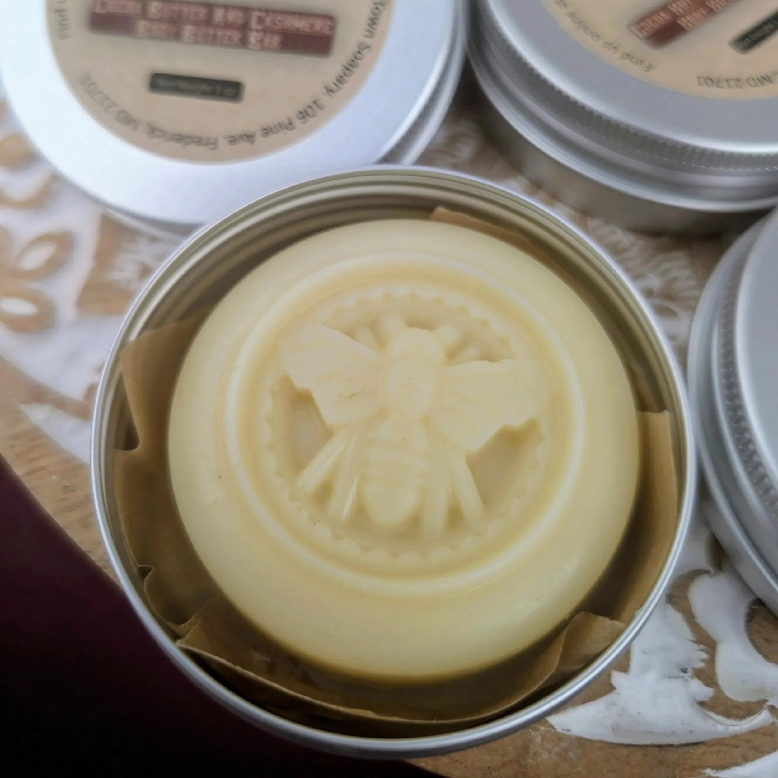 Cocoa Butter And Cashmere Body Butter Bar