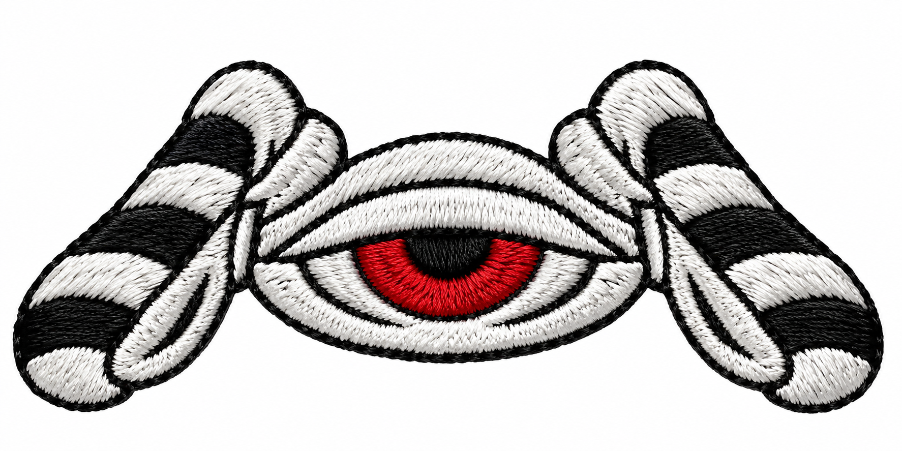 Embroidered Red-Eyed Ribbon Emblem.png