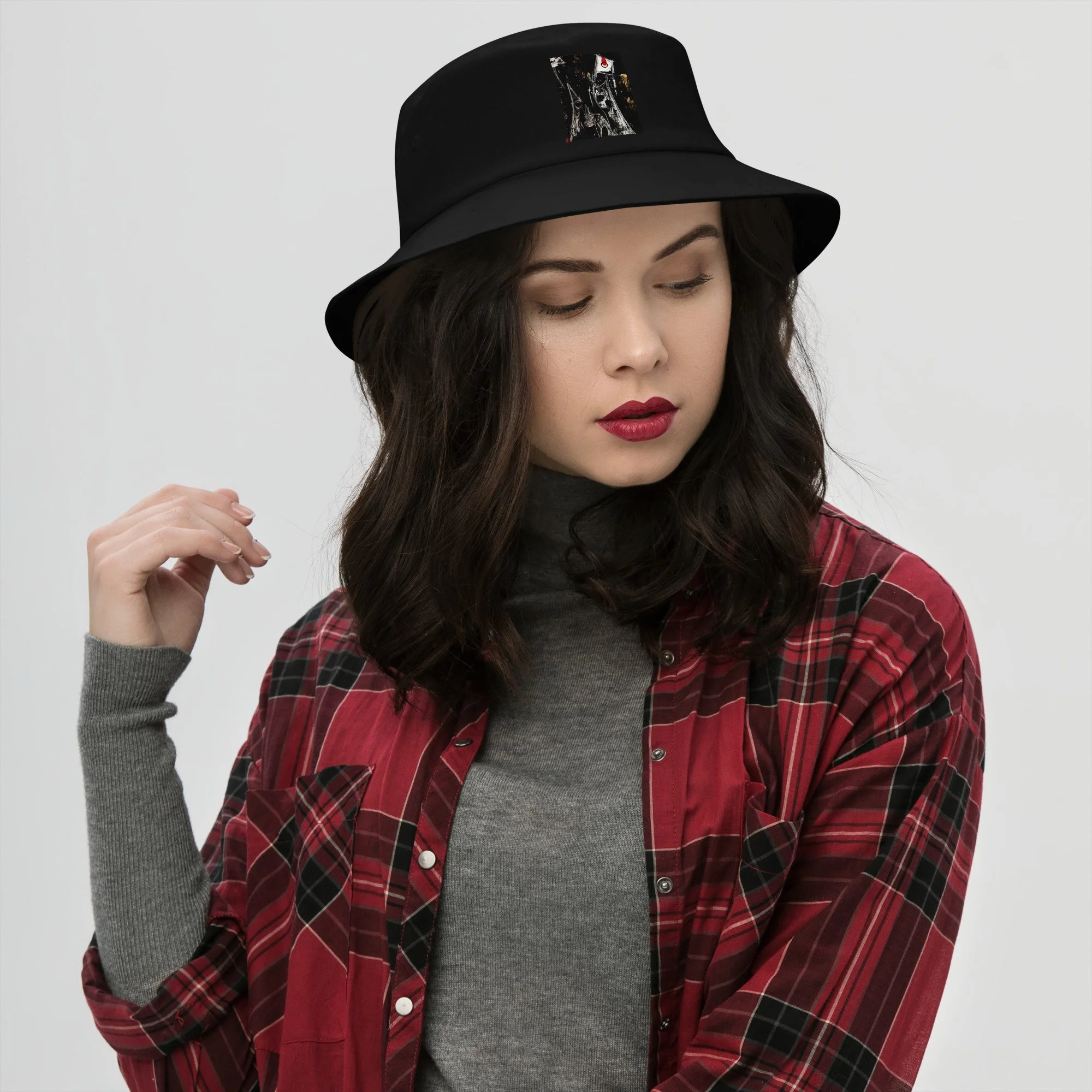 bucket-hat-i-big-accessories-bx003-black-front-6a427e3e483d9.jpg