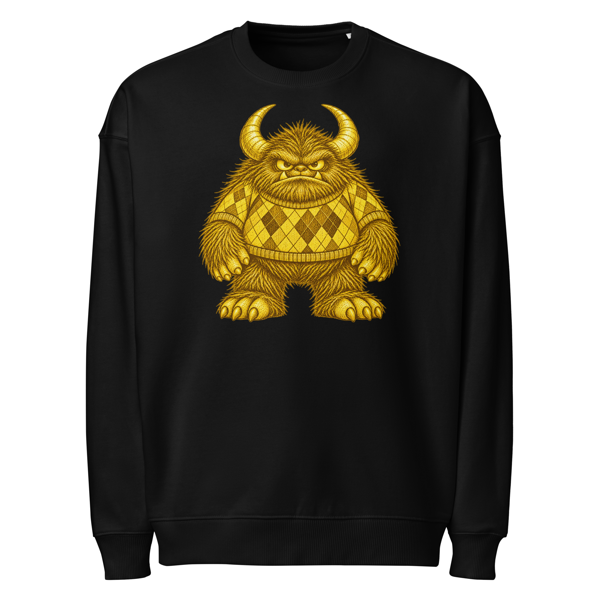 unisex-organic-oversized-raddler-2.0-sweatshirt-black-front-6ad13bcf21c7e.png
