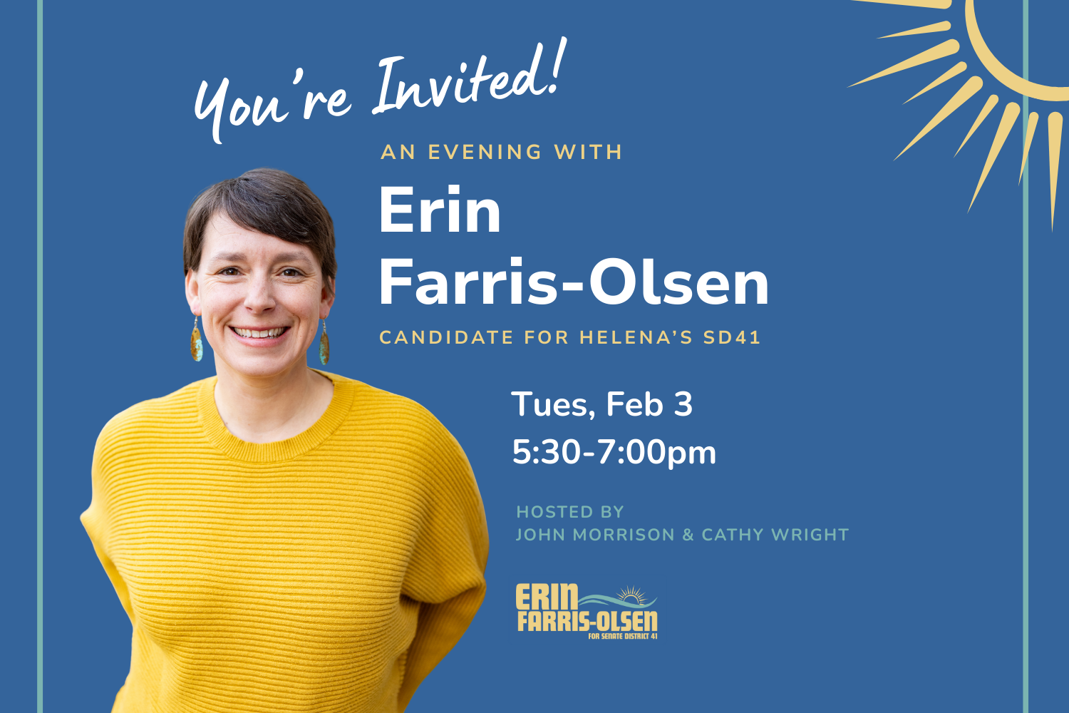 An Evening with Erin Farris Olsen