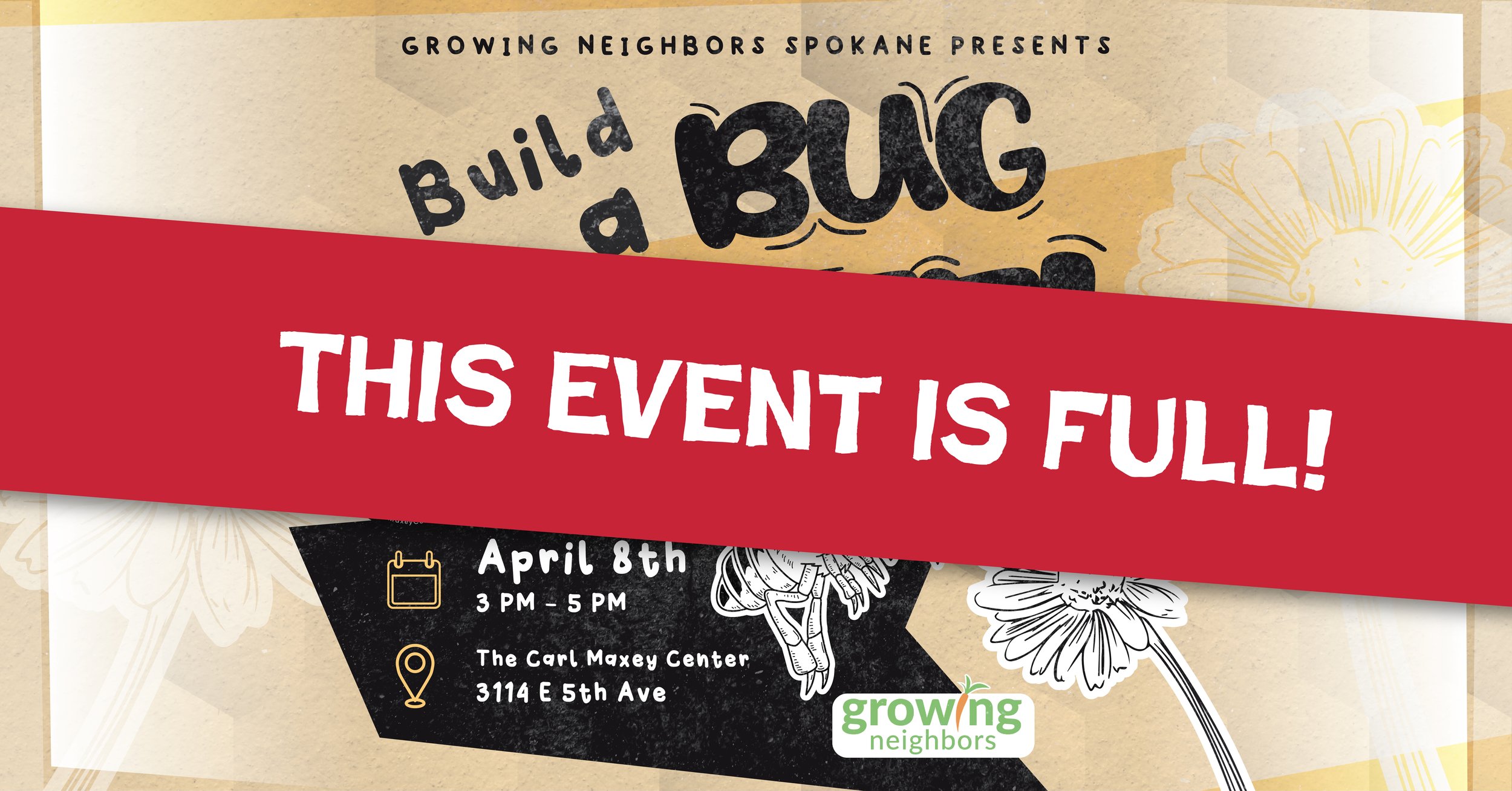 Build a Bug Hotel with Growing Neighbors