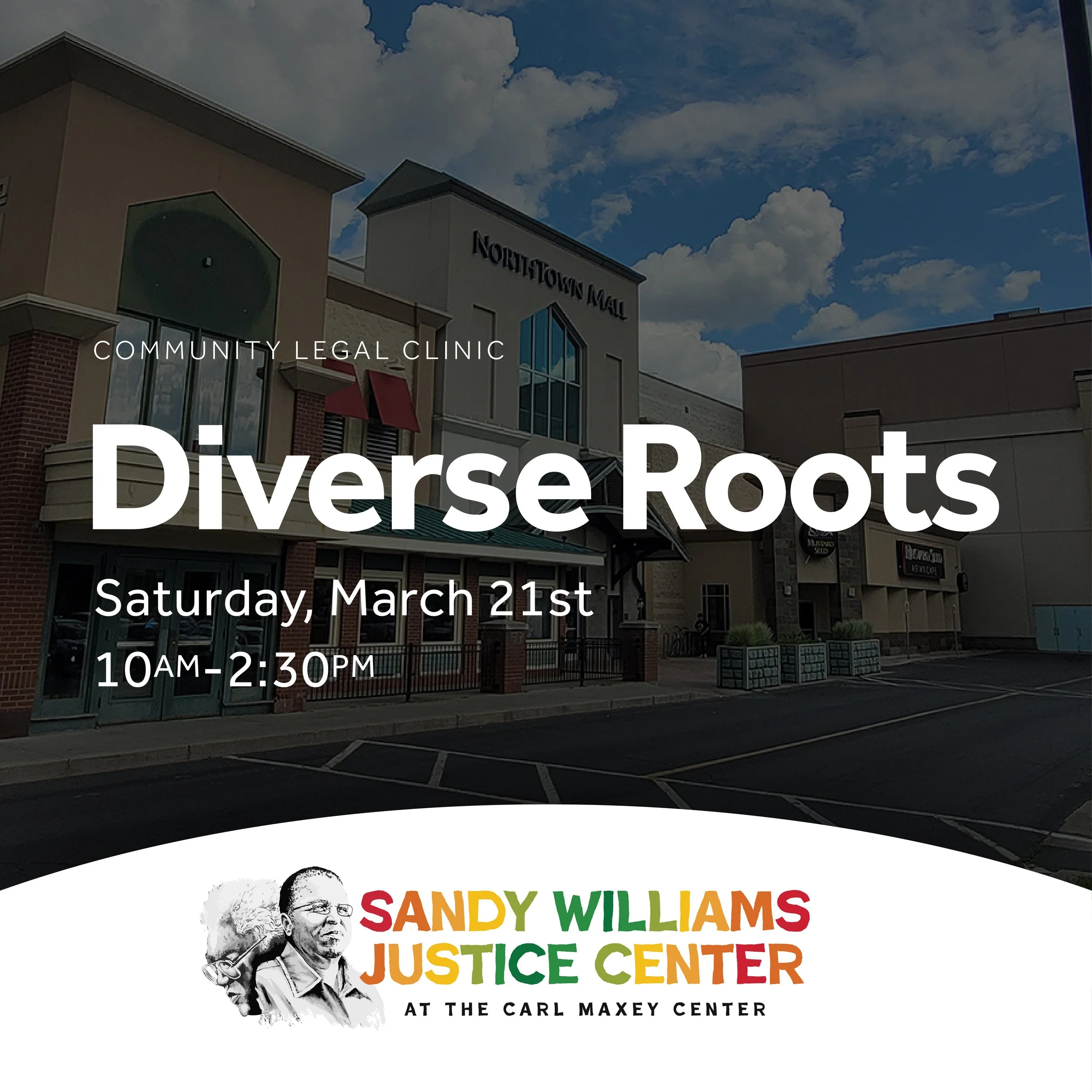 March Legal Clinic at Diverse Roots