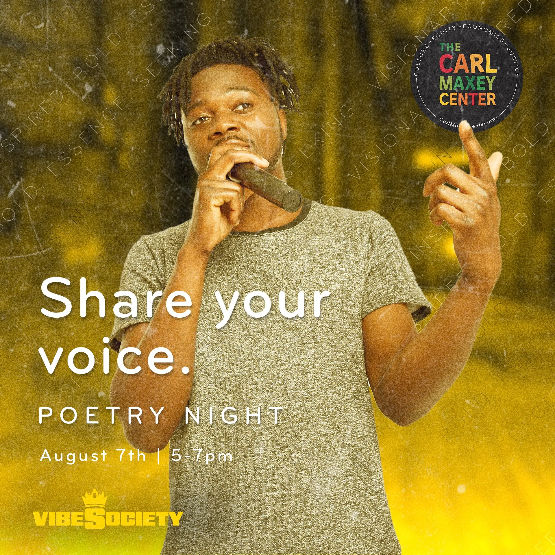 Poetry for the VIBES at the Carl Maxey Center in Spokane is an event designed to give BIPOC youth an opportunity to share their creative writing.