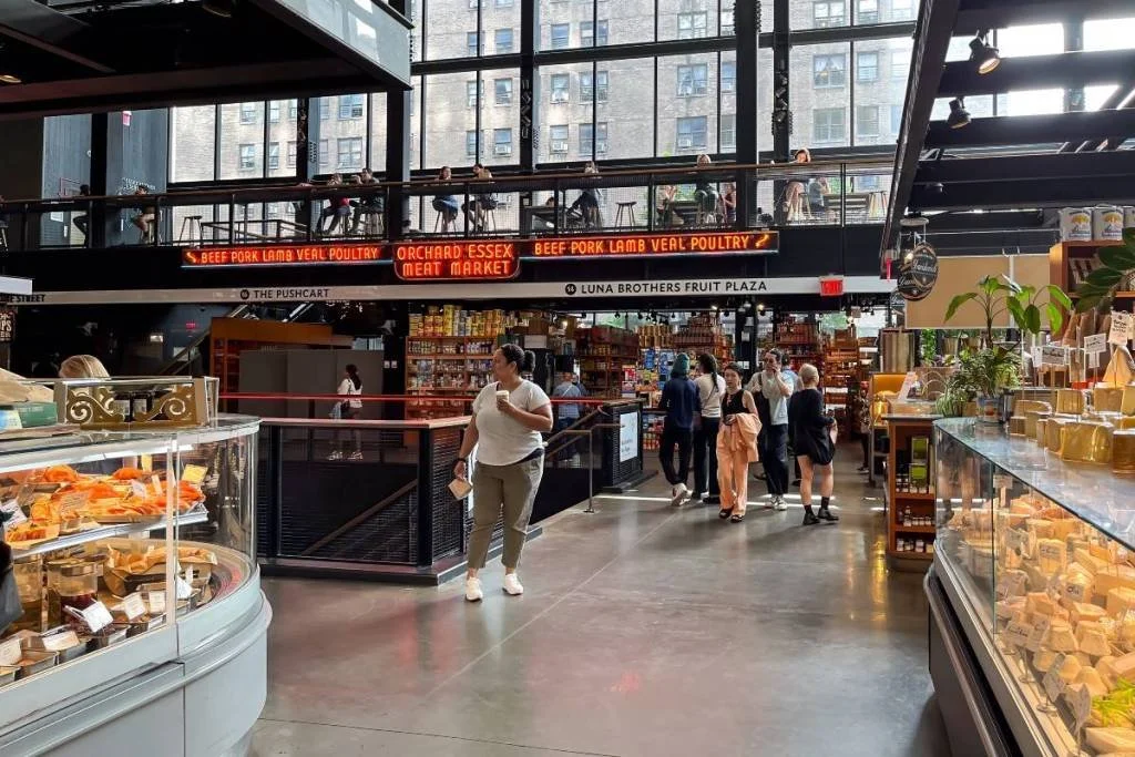 Tucked away on the Lower East Side, Essex Market feels like stepping into a living piece of NYC history.