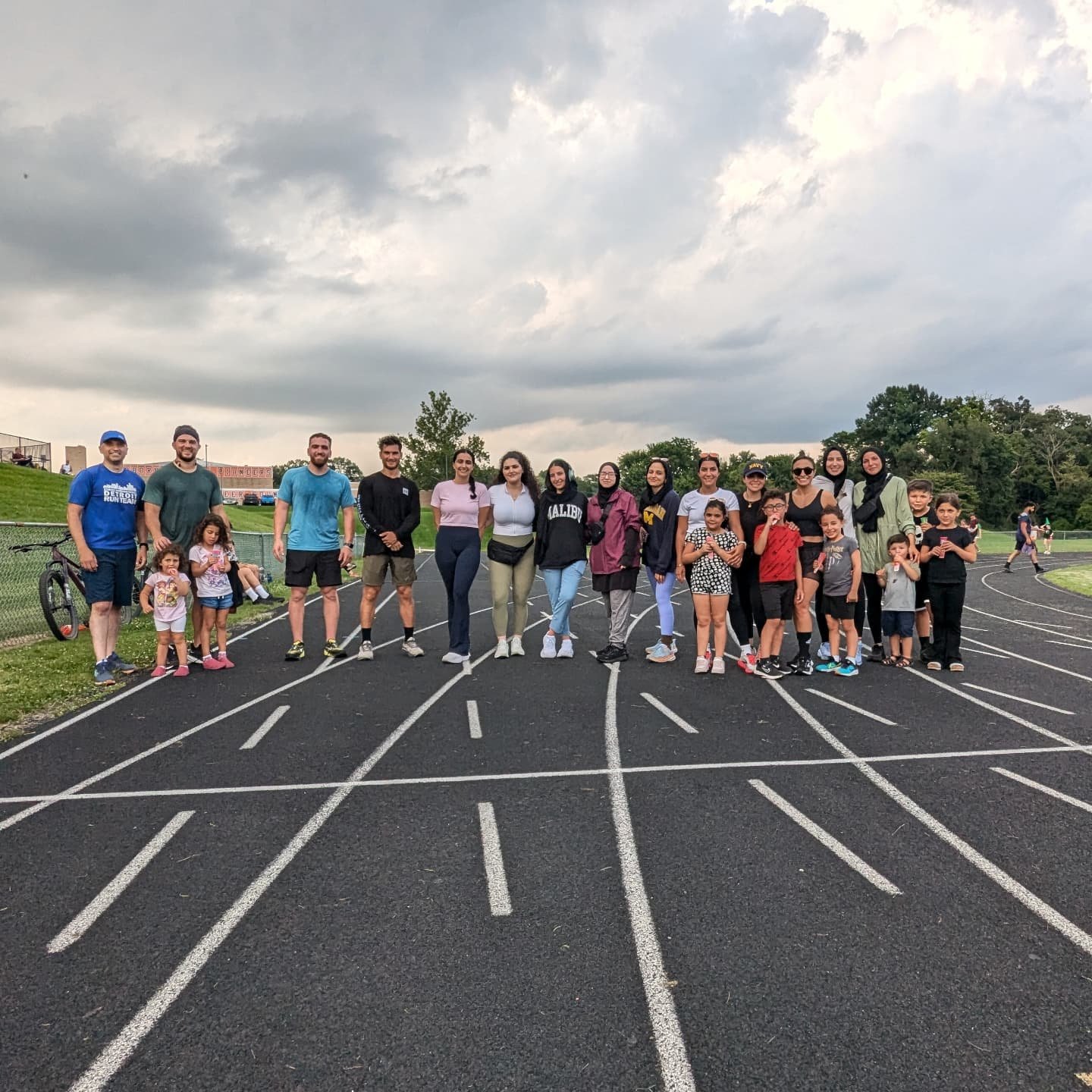 Tuesday at the track is where it's at! With about 10 weeks left until the @freepmarathon, interval training is getting into high gear. We're looking forward to running the streets of #detroit and #windsor this fall.

#freepmarathon #trackworkout #mar