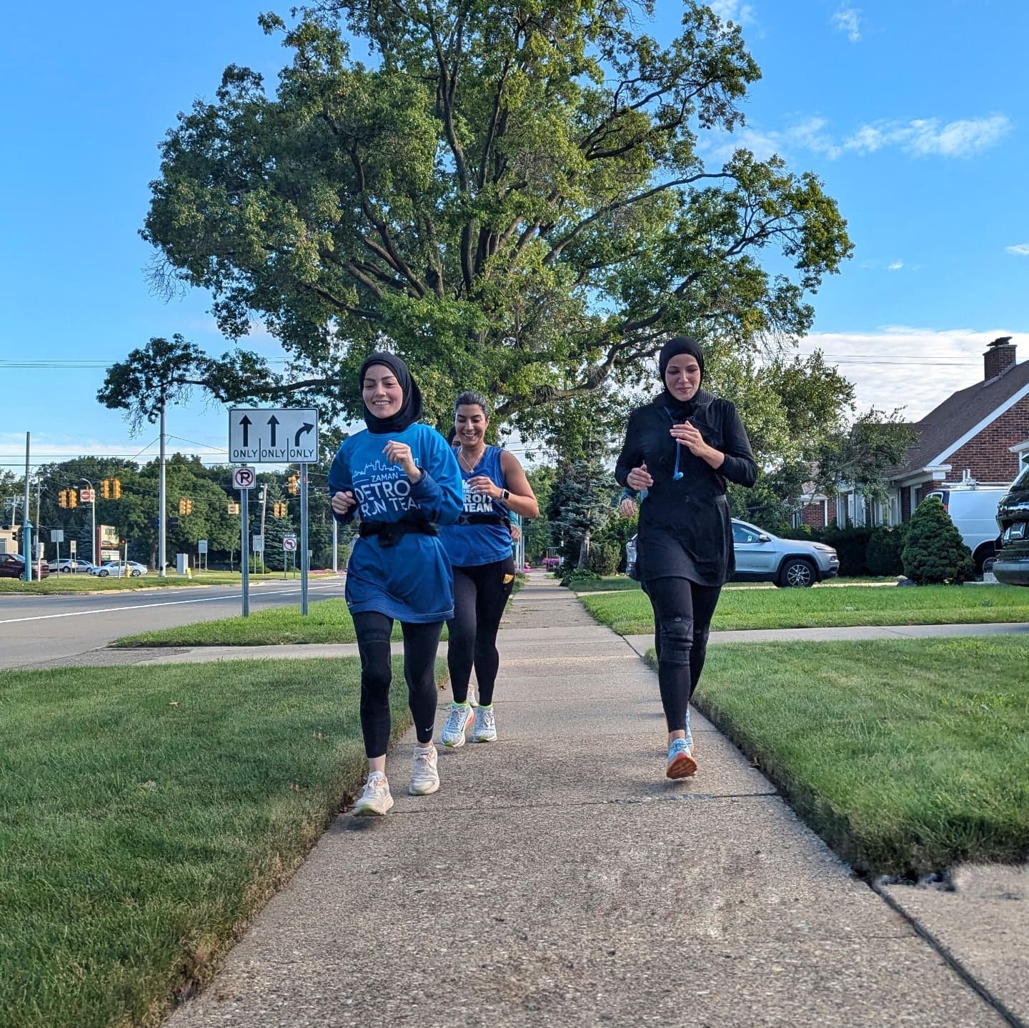 It's another #SundayRunday for #TeamZaman. We got out there and took advantage of some beautiful, cooler weather this morning.

6 more weeks until the @runwalkpicnic, 7 weeks until @berlinmarathon, and 10 more weeks until our hometown race, the @free