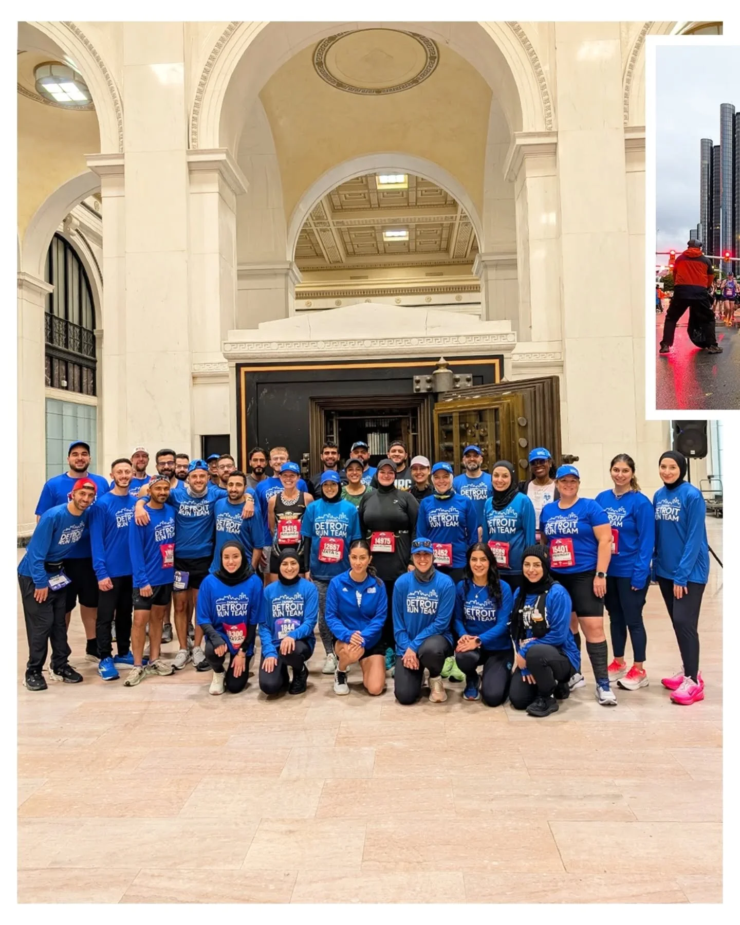 Another amazing @freepmarathon is in the books! We're so proud of all of our runners who trained throughout the summer and fall, helped fundraise to support @zamaninternational's local programs, and beat the elements today to finish the full and half