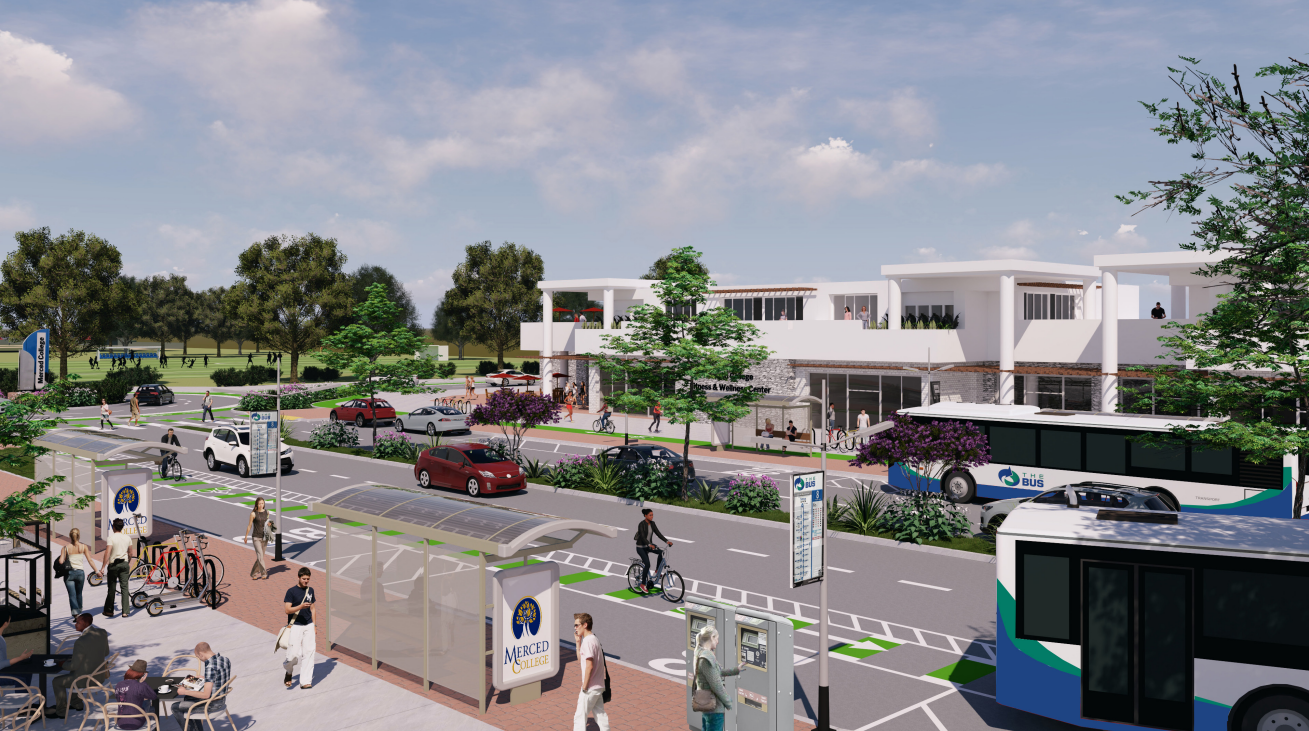 Merced College Mobility Hub