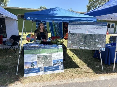 Pop-up booth participation for Flood Adaptation Strategy for SR 4