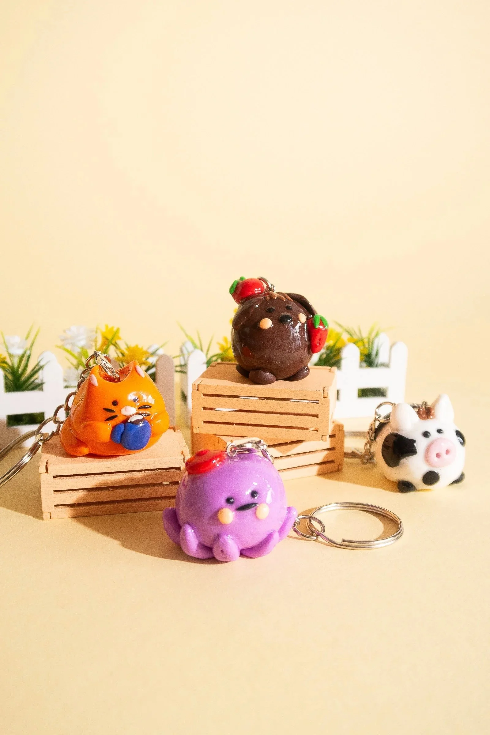 Schlüsselanhänger Happy Animals