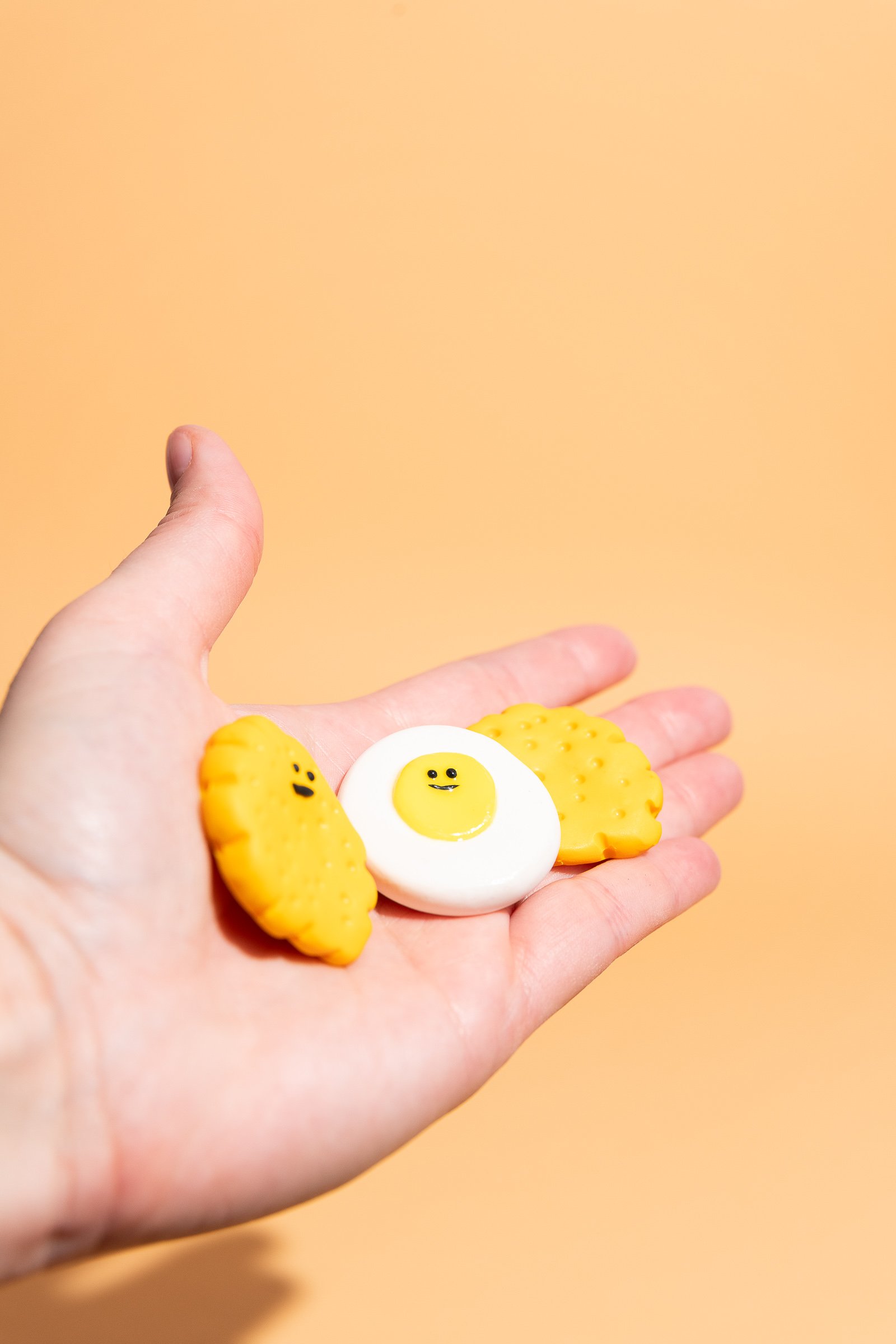 Käse-Sorgenstein Fidget Toy für ADHS und Autismus