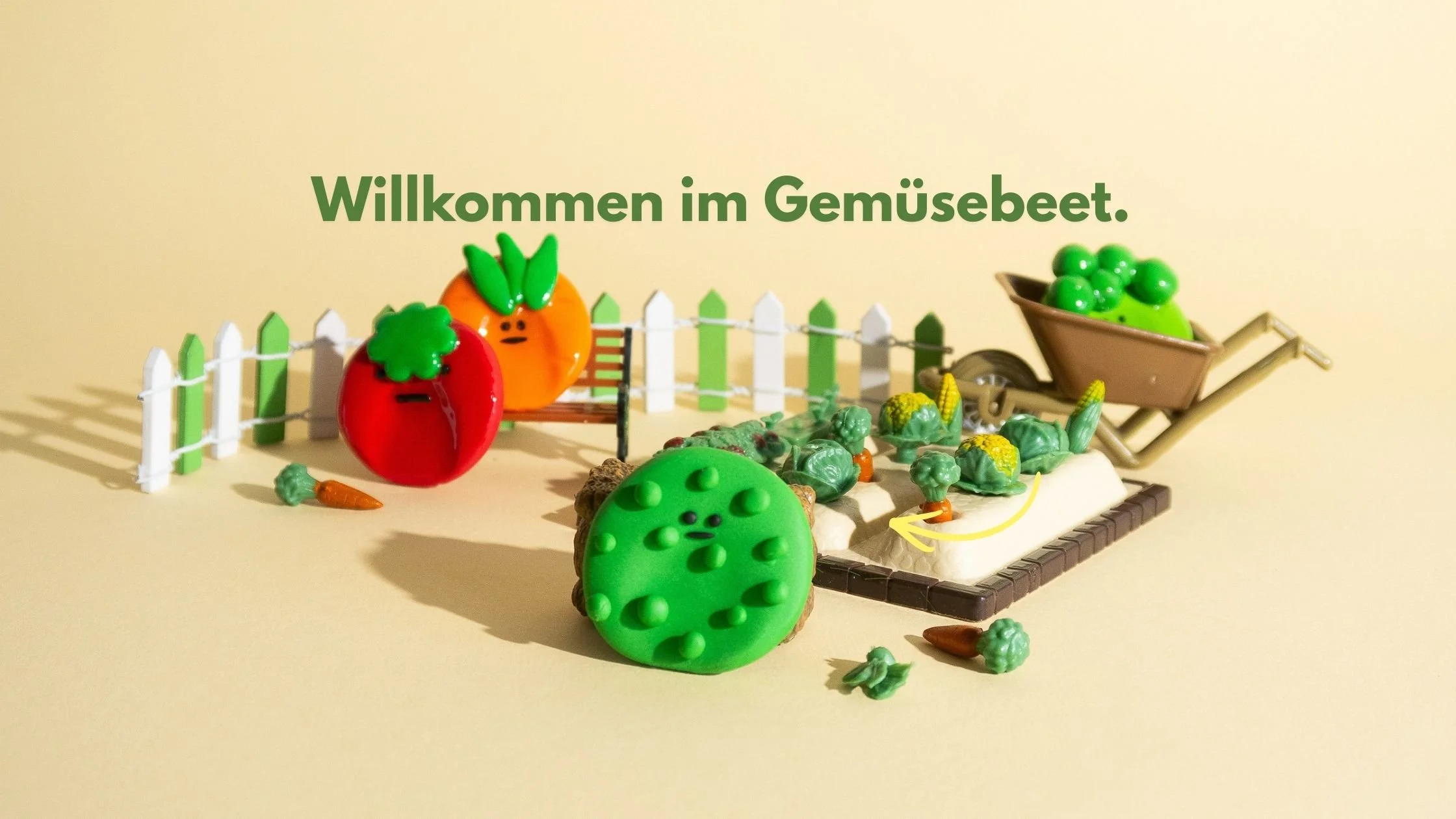 Gemüsebeet Fidget Toys