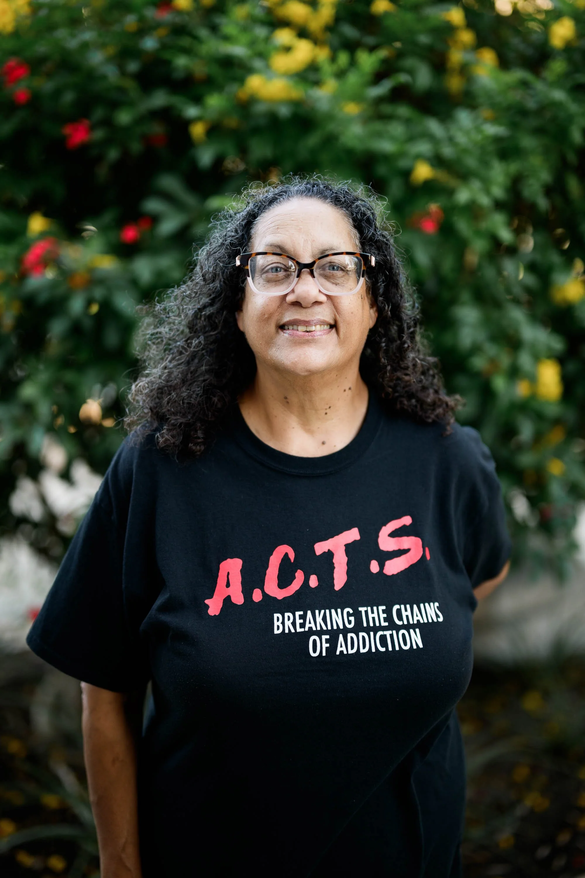 Jayne Williams domestic violence instructor for acts program in bellflower