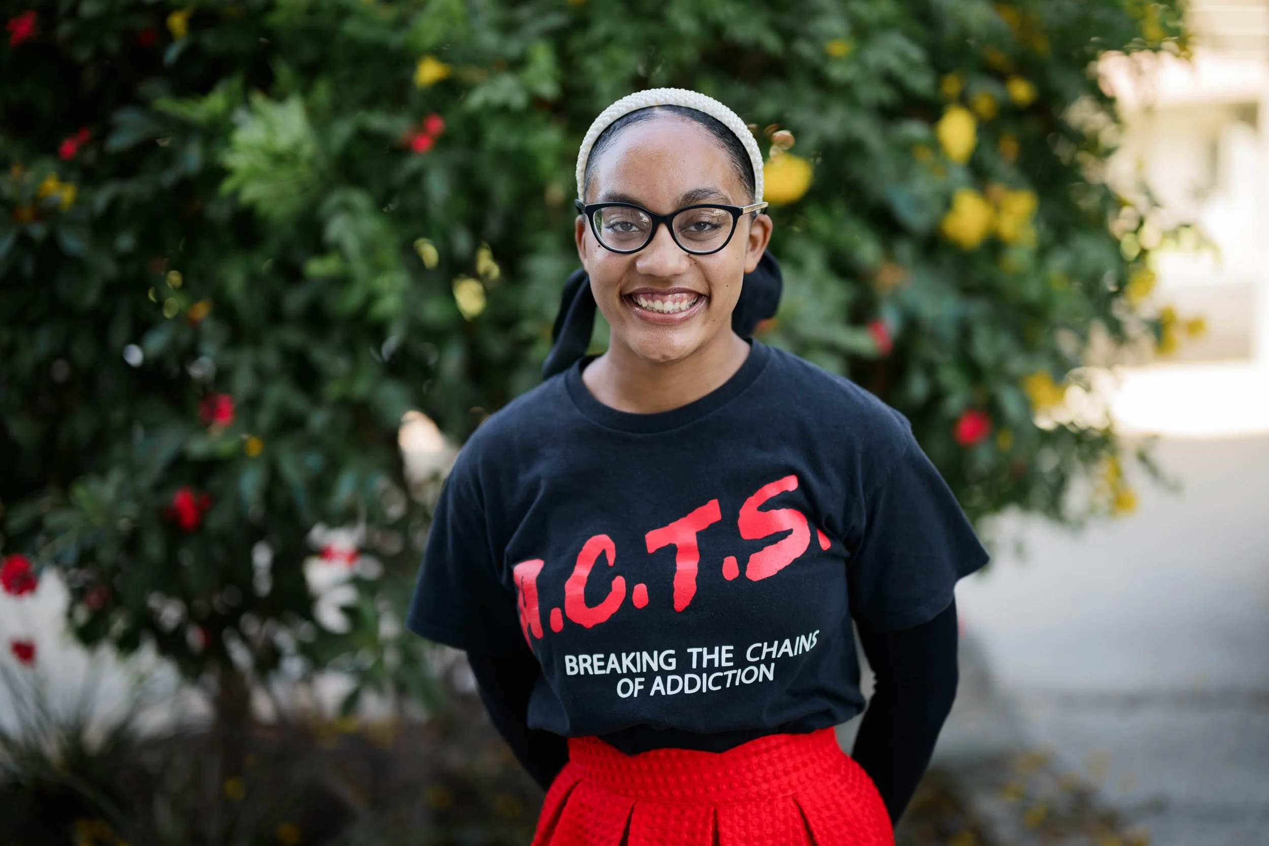 Annalisa Williams support staff for acts program in bellflower