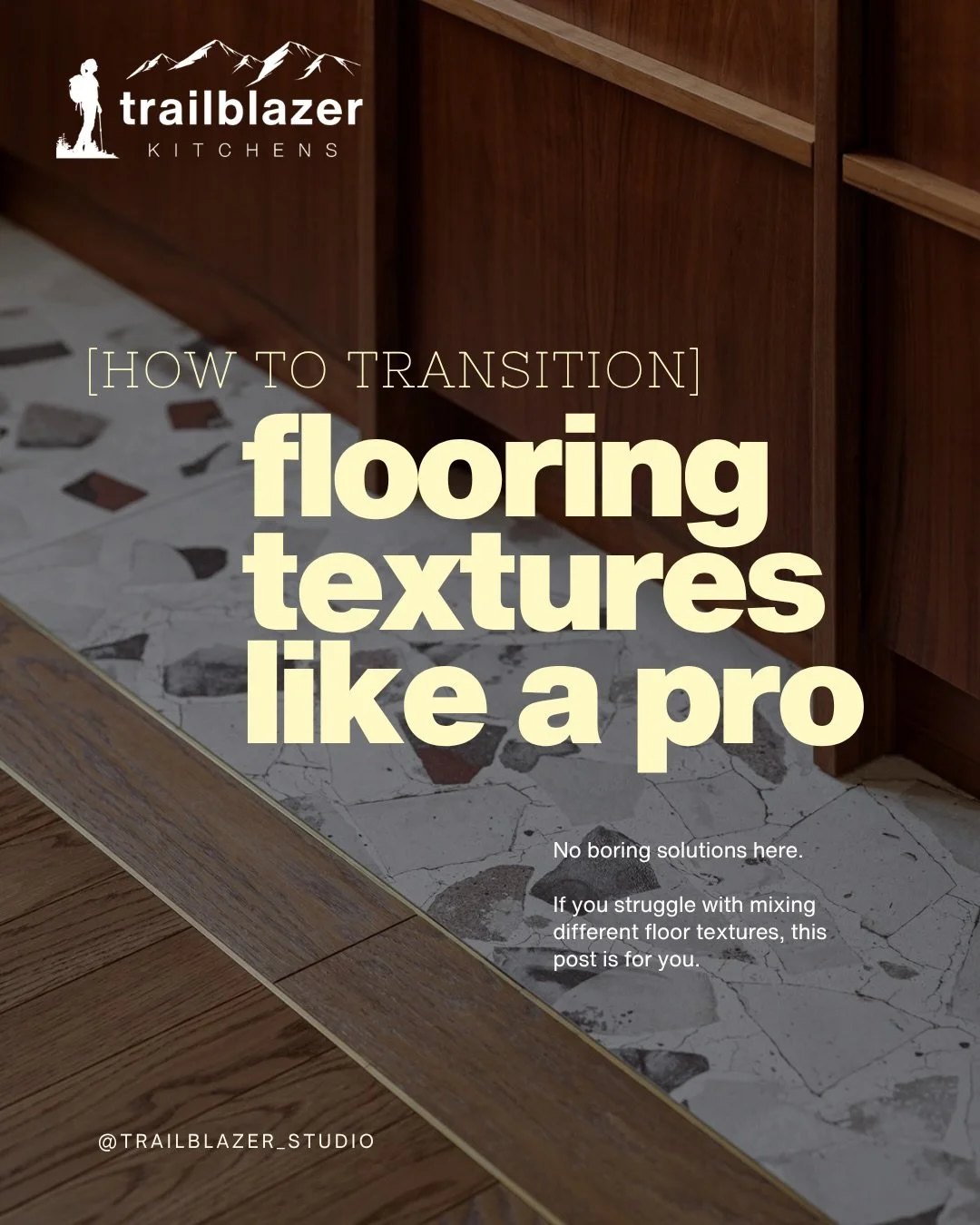 Two floors. One seam. Nine ways to handle it.

From a barely-there brass strip to a full-on statement tile, the transition can be the most thoughtful detail in the room.

Which one would you choose? Save this for your next project. 

#floortransition