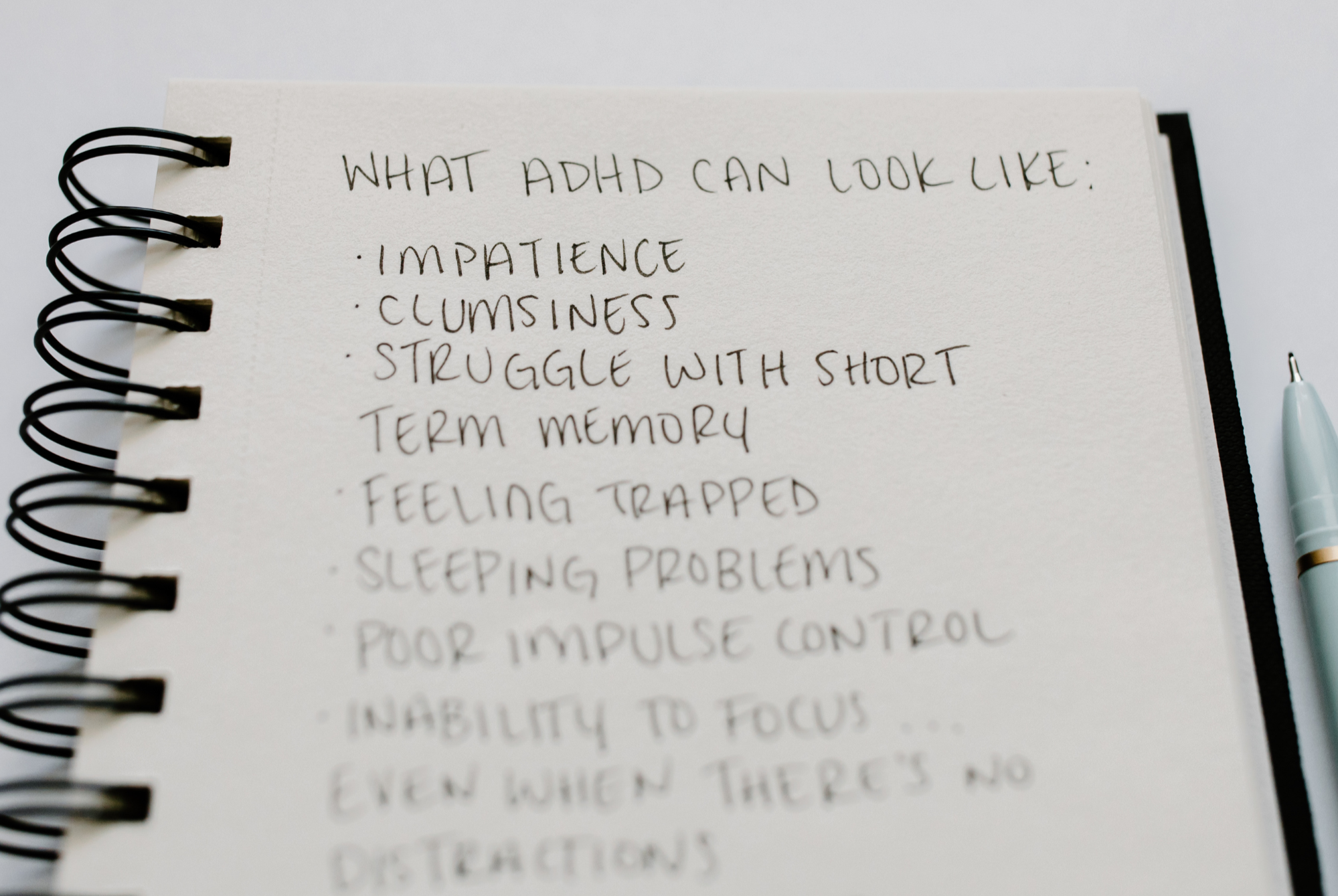 ADHD coaching and CBT can help overcome issues surrounding impulsivity, overwhelm, executive functioning, sleep issues and difficulty focusing.