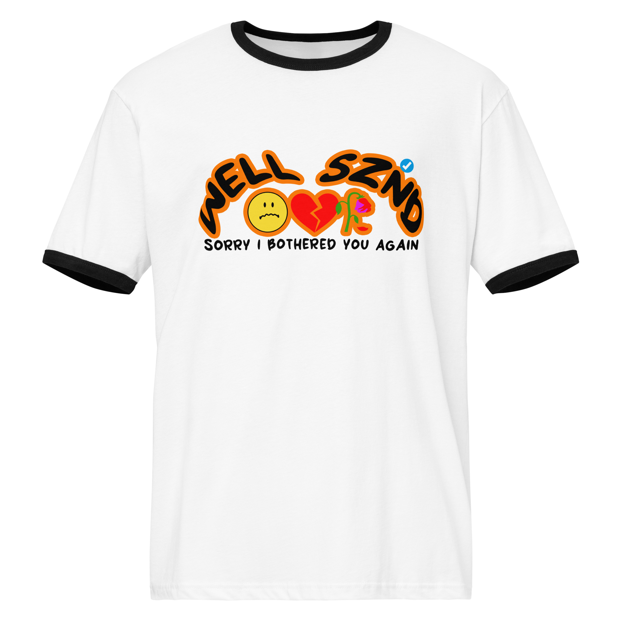 SIBYA Ringer Tee (White)