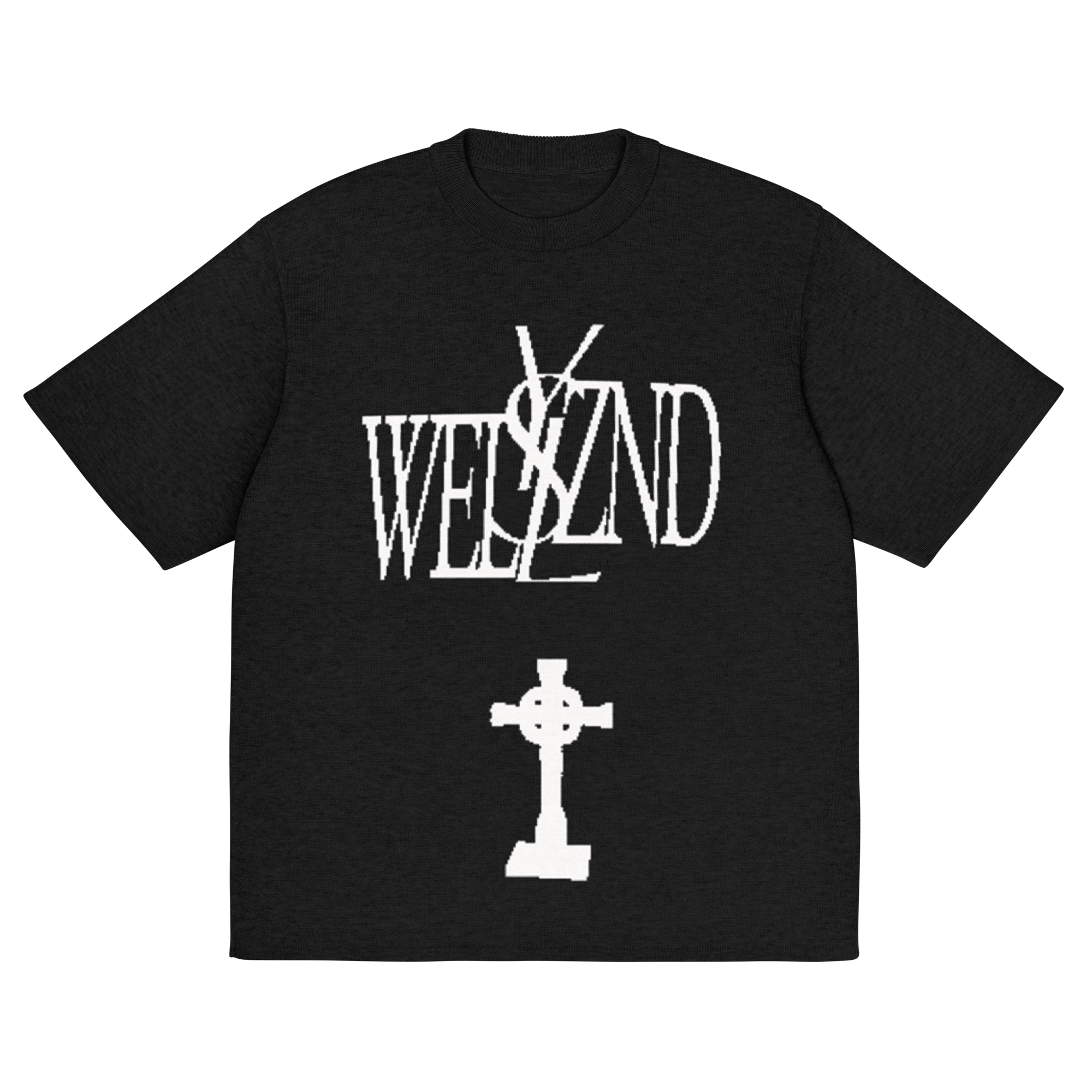 WELL SZND "Designer" Knit Tee (Black)